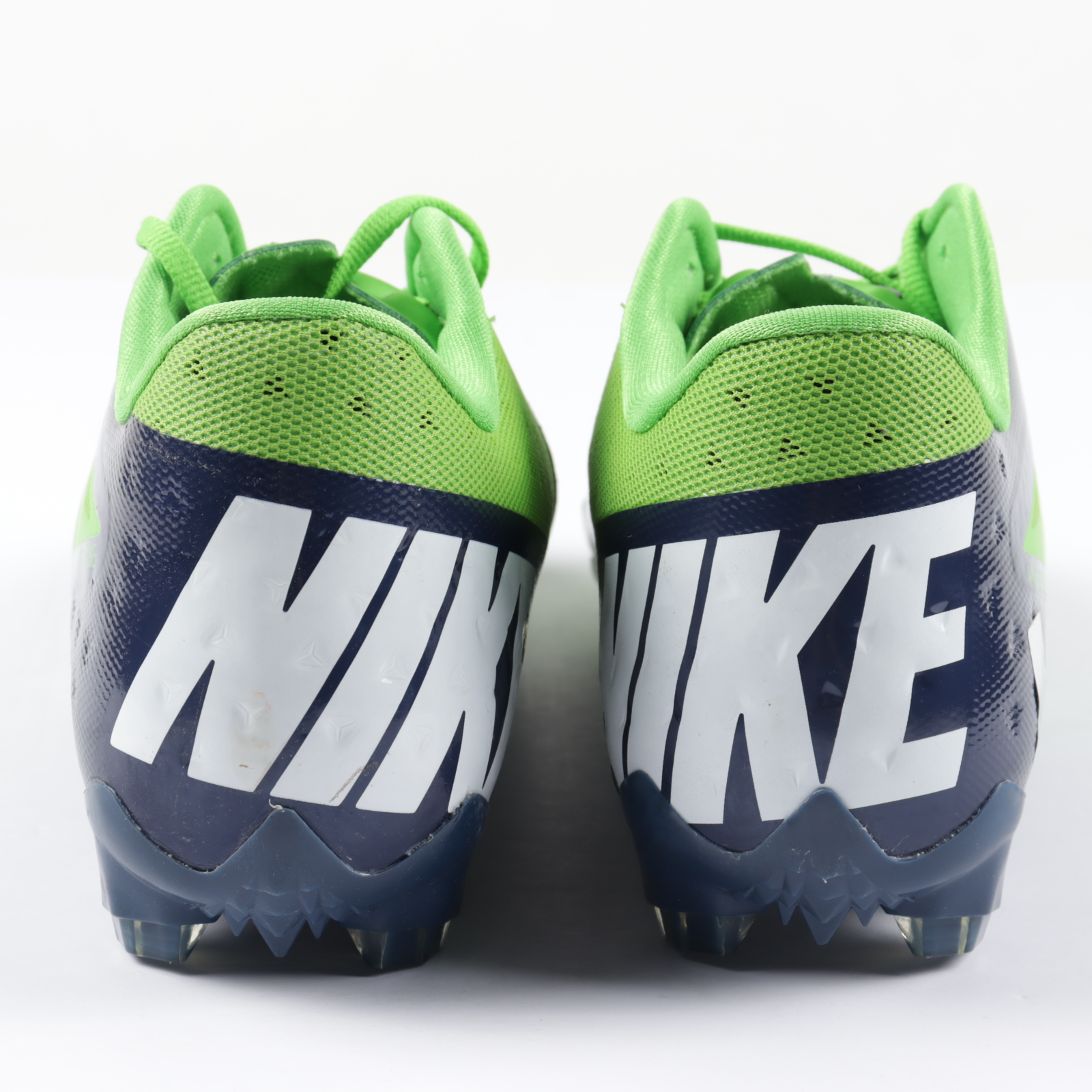 Pair of (2) Russell Wilson Signed Nike Football Cleats (JSA COA & Wilson Hologram) at PristineAuction.com Pair of (2) Russell Wilson Signed Nike Football Cleats (JSA COA & Wilson Hologram) at PristineAuction.com