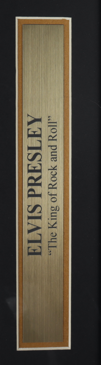 Elvis Presley "Memphis Press-Scimitar" 20.5x30.5 Custom Framed Original Death Day Newspaper Display (See Description) at PristineAuction.com Elvis Presley "Memphis Press-Scimitar" 20.5x30.5 Custom Framed Original Death Day Newspaper Display (See Description) at PristineAuction.com