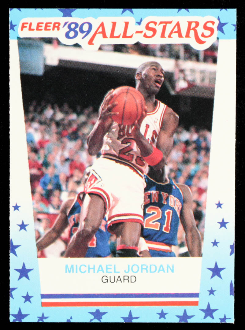 Michael Jordan 1989-90 Fleer Stickers #3 at PristineAuction.com Michael Jordan 1989-90 Fleer Stickers #3 at PristineAuction.com