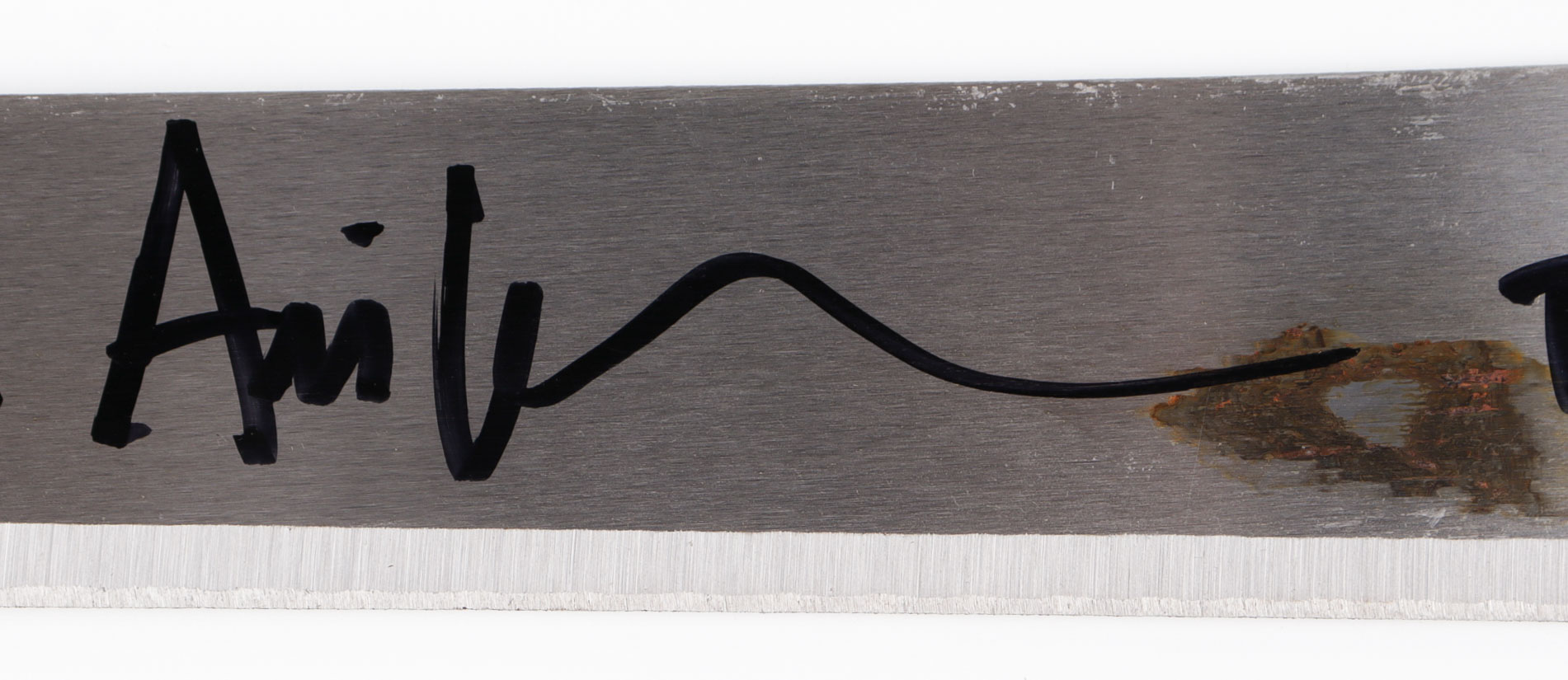 Ari Lehman Signed "Friday the 13th" Genuine 22" Steel Machete Inscribed "Kill Count 146!" & "The OG Jason" (PA COA) (See Description) at PristineAuction.com Ari Lehman Signed "Friday the 13th" Genuine 22" Steel Machete Inscribed "Kill Count 146!" & "The OG Jason" (PA COA) (See Description) at PristineAuction.com