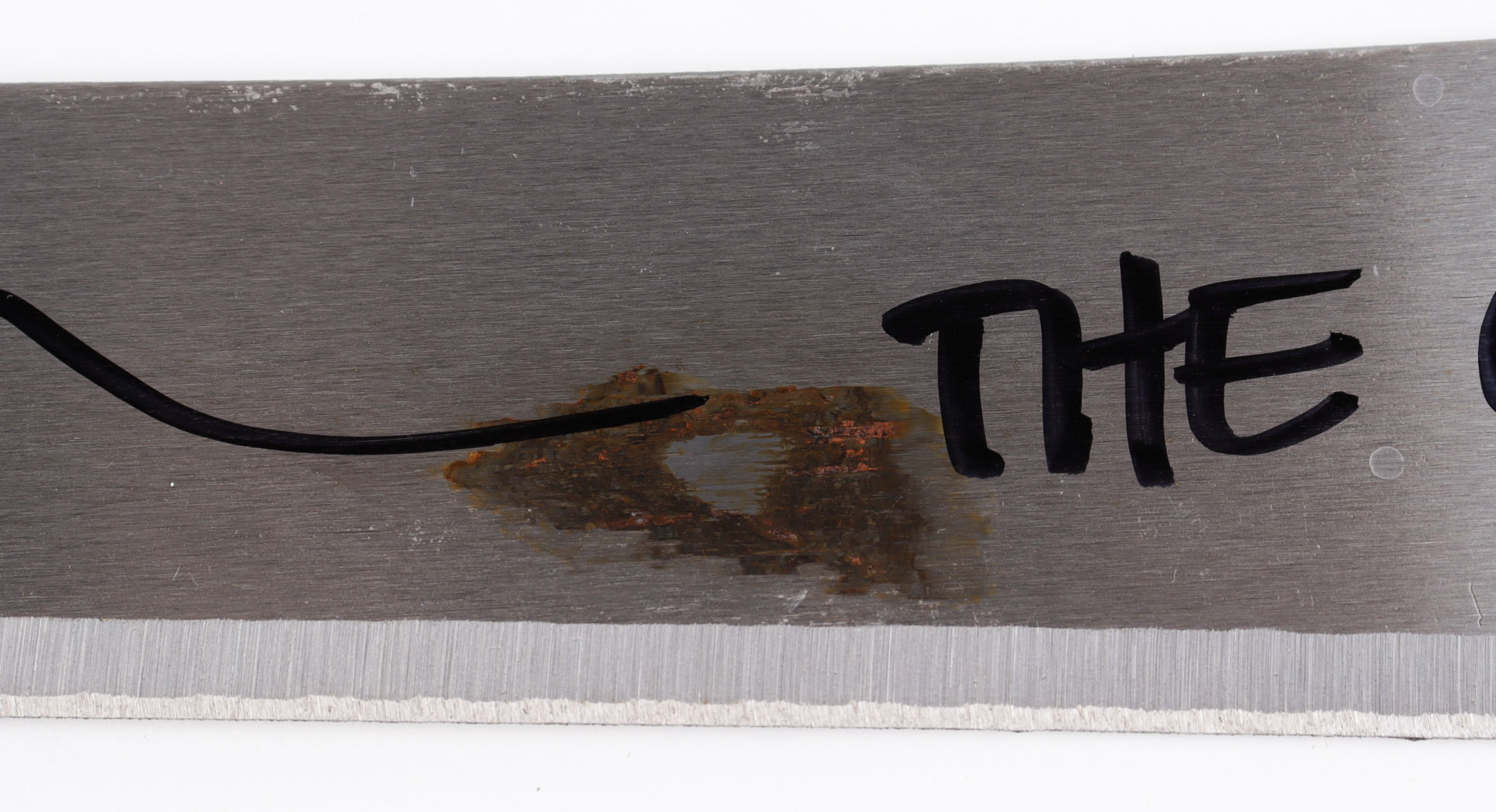 Ari Lehman Signed "Friday the 13th" Genuine 22" Steel Machete Inscribed "Kill Count 146!" & "The OG Jason" (PA COA) (See Description) at PristineAuction.com Ari Lehman Signed "Friday the 13th" Genuine 22" Steel Machete Inscribed "Kill Count 146!" & "The OG Jason" (PA COA) (See Description) at PristineAuction.com