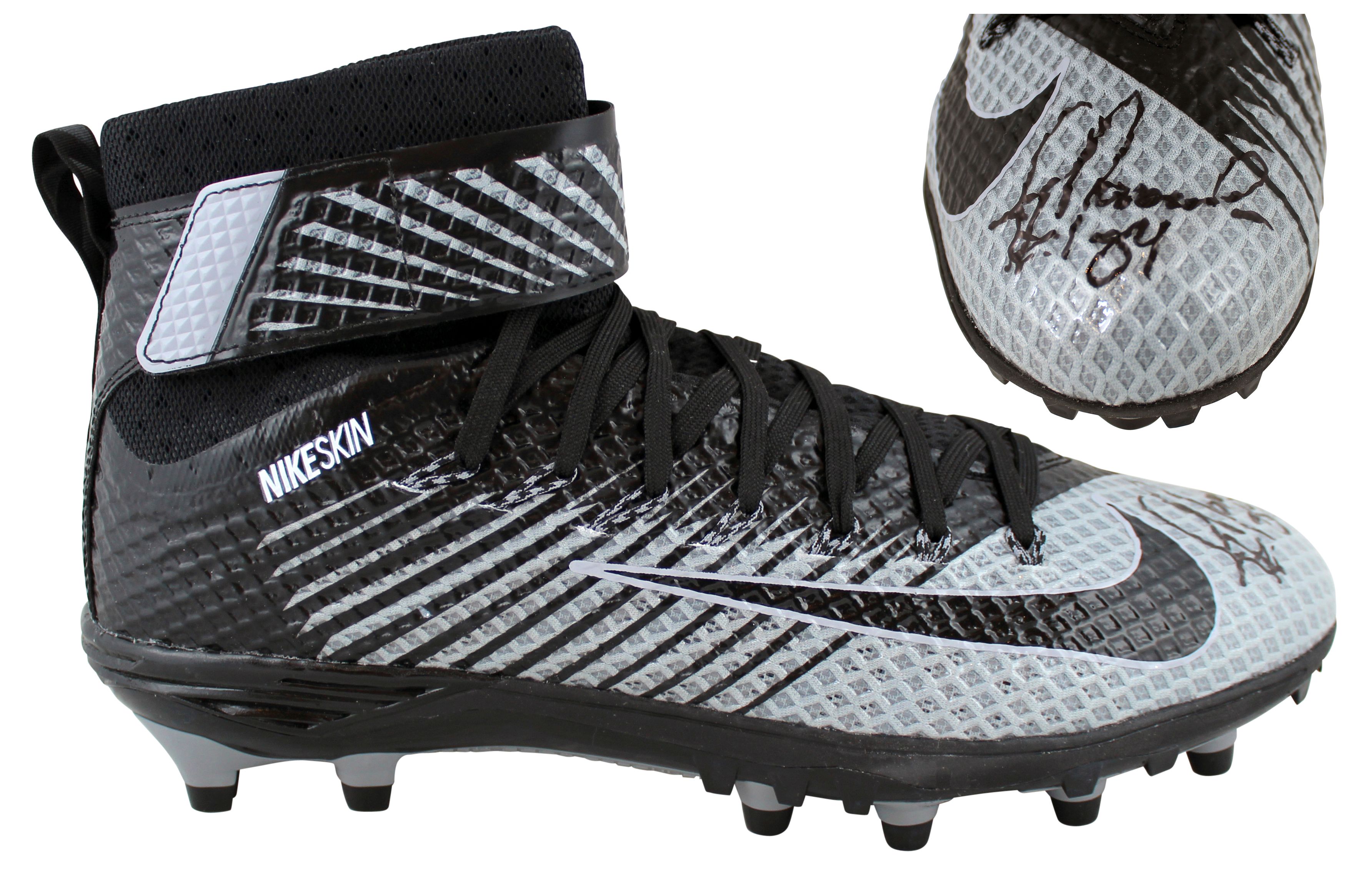 Jay Novacek Signed Nike Football Cleat (Beckett) at PristineAuction.com Jay Novacek Signed Nike Football Cleat (Beckett) at PristineAuction.com