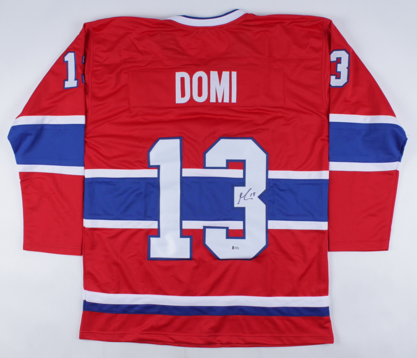 Max Domi Signed Jersey (Beckett COA) at PristineAuction.com Max Domi Signed Jersey (Beckett COA) at PristineAuction.com