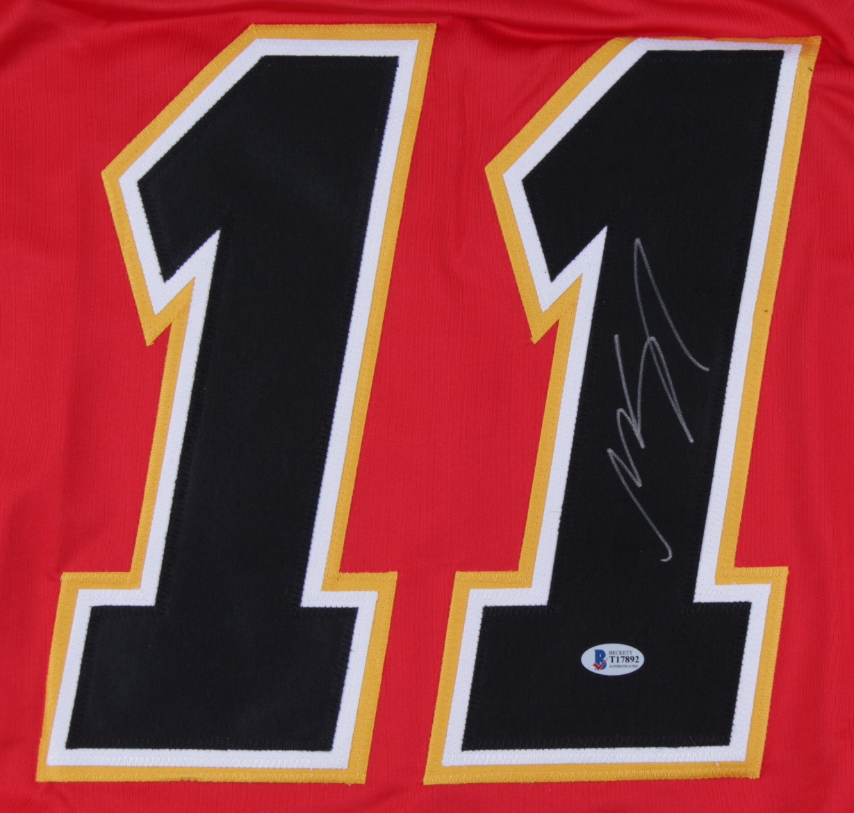 Mikael Backlund Signed Jersey (Beckett COA) (See Description) at PristineAuction.com Mikael Backlund Signed Jersey (Beckett COA) (See Description) at PristineAuction.com