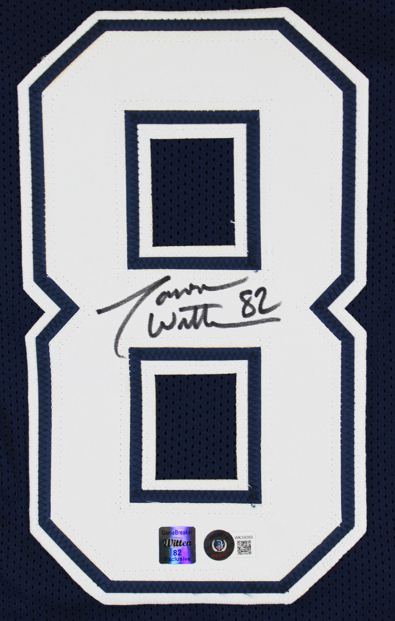 Jason Witten Signed Jersey (Beckett & Witten) at PristineAuction.com Jason Witten Signed Jersey (Beckett & Witten) at PristineAuction.com