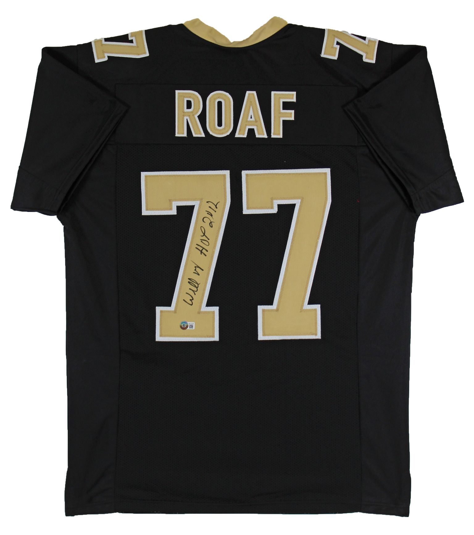 Willie Roaf Signed Jersey Inscribed "HOF 2012" (Beckett) at PristineAuction.com Willie Roaf Signed Jersey Inscribed "HOF 2012" (Beckett) at PristineAuction.com