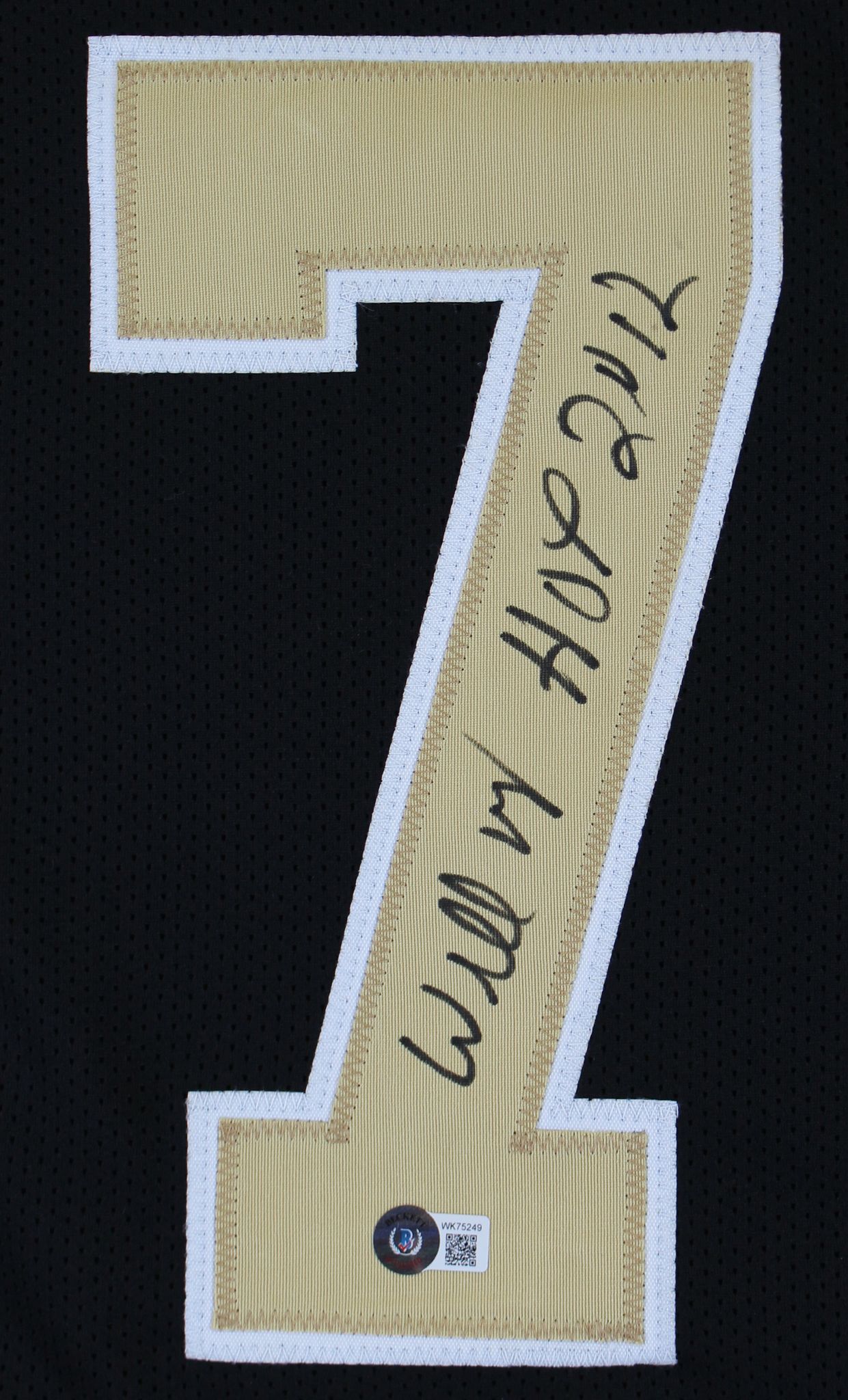 Willie Roaf Signed Jersey Inscribed "HOF 2012" (Beckett) at PristineAuction.com Willie Roaf Signed Jersey Inscribed "HOF 2012" (Beckett) at PristineAuction.com