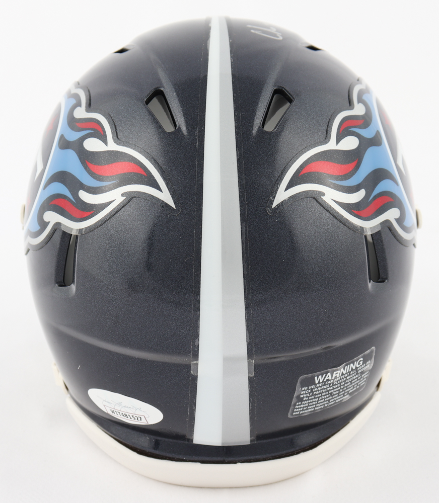 Chris Johnson Signed Titans Speed Mini Helmet (JSA COA) at PristineAuction.com Chris Johnson Signed Titans Speed Mini Helmet (JSA COA) at PristineAuction.com