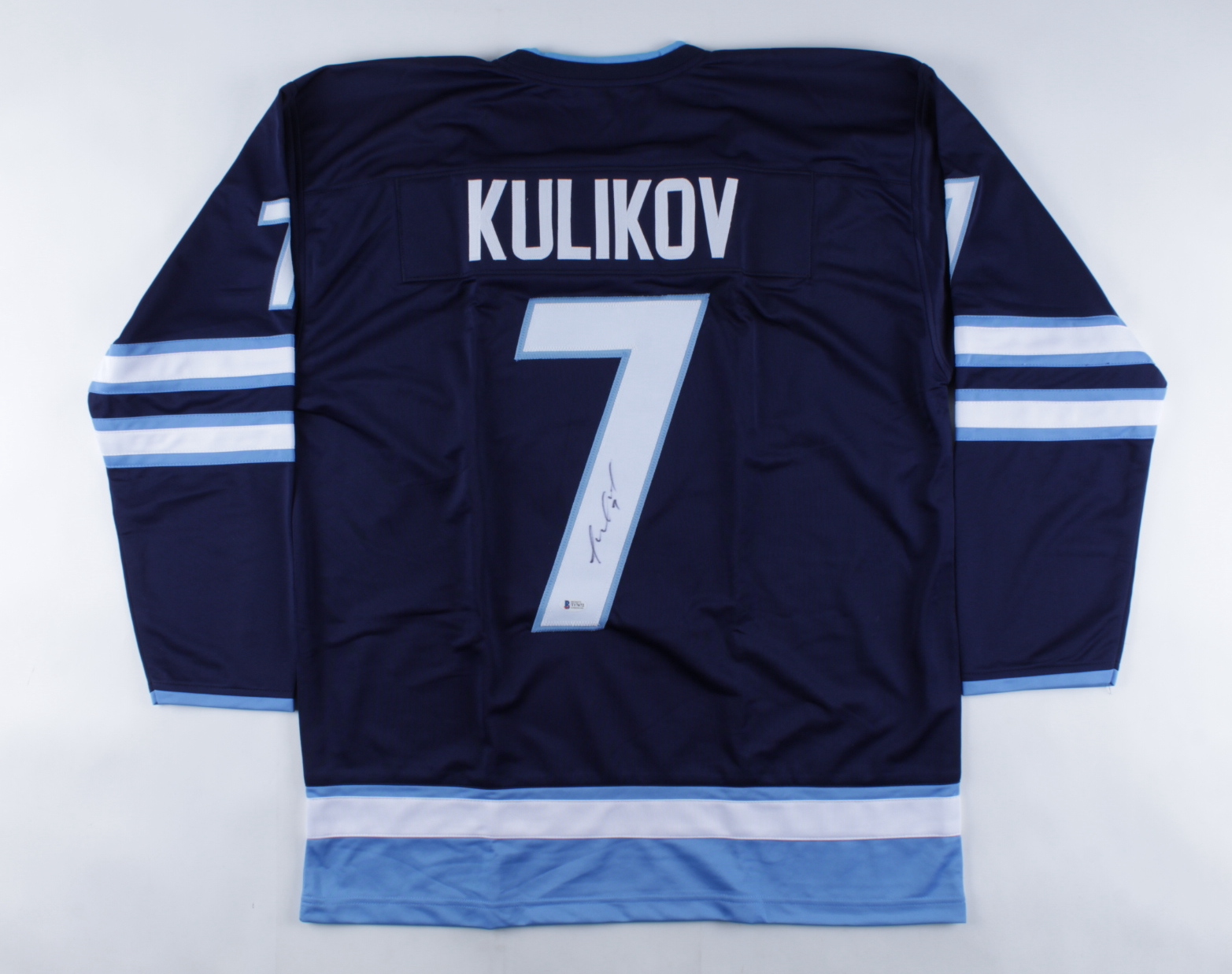 Dmitry Kulikov Signed Jersey (Beckett COA) at PristineAuction.com Dmitry Kulikov Signed Jersey (Beckett COA) at PristineAuction.com