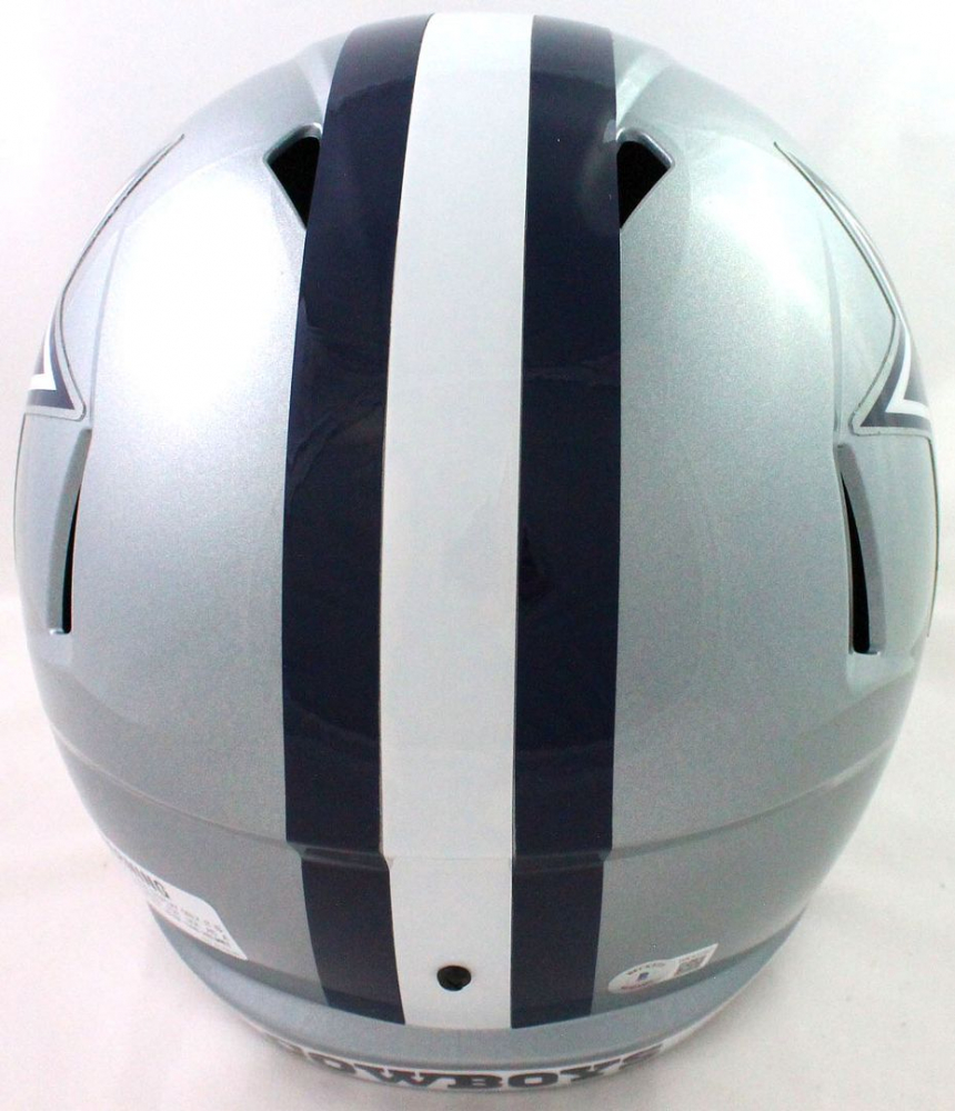 Dak Prescott Signed Cowboys FullSize Speed Helmet (Beckett) Pristine
