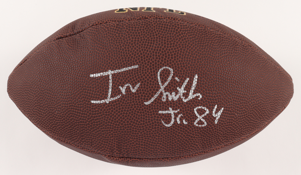 Irv Smith Jr. Signed NFL Football (Beckett COA) at PristineAuction.com Irv Smith Jr. Signed NFL Football (Beckett COA) at PristineAuction.com
