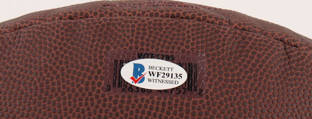 Irv Smith Jr. Signed NFL Football (Beckett COA) at PristineAuction.com Irv Smith Jr. Signed NFL Football (Beckett COA) at PristineAuction.com