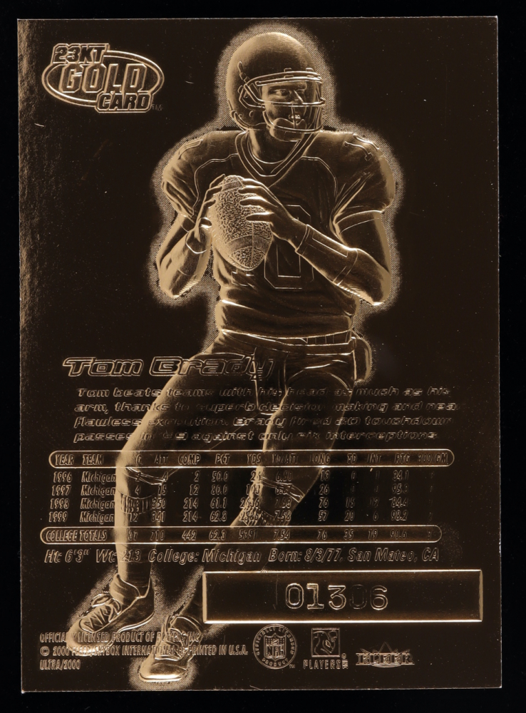 fleer 23kt gold card