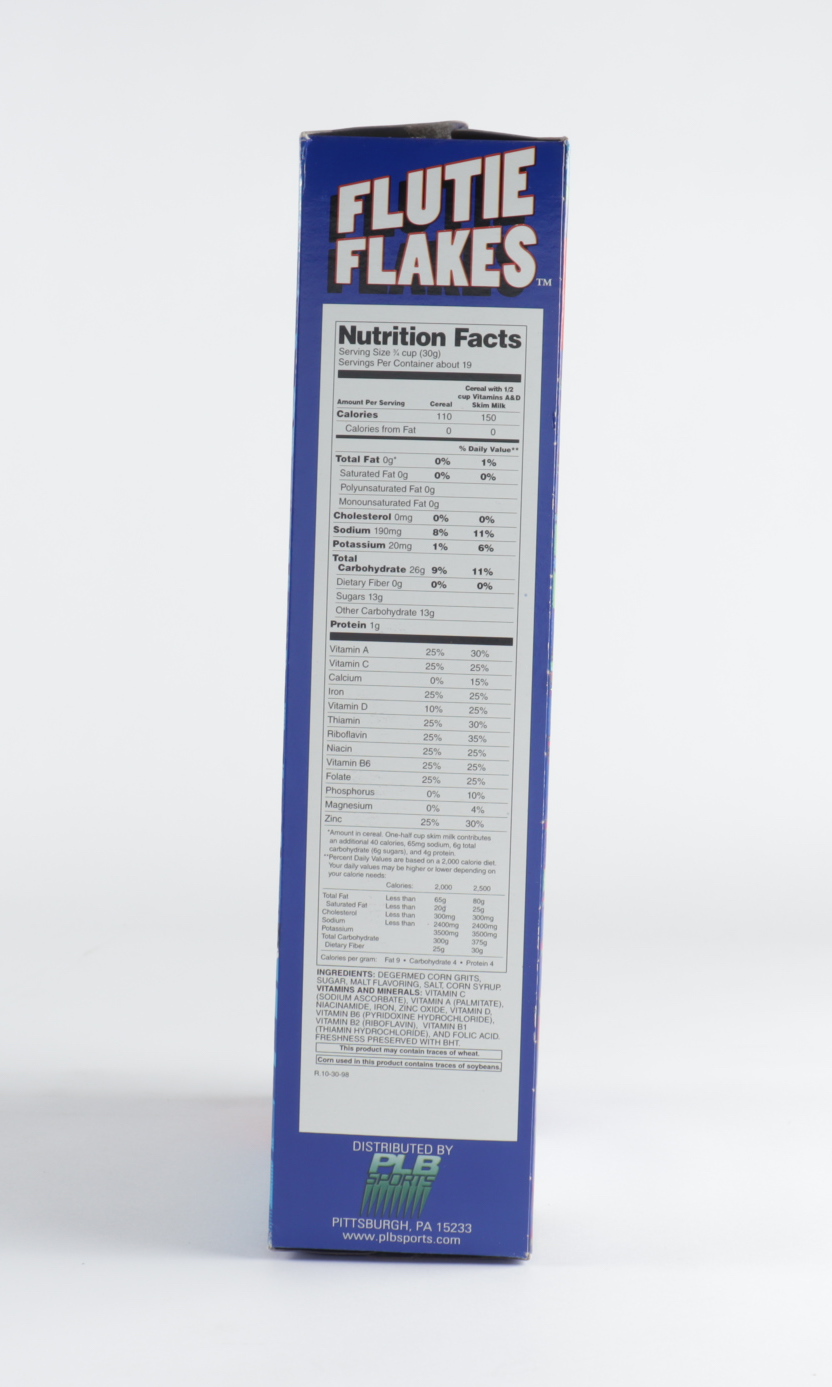 Doug Flutie Signed Vintage Original Flutie Flakes Cereal Box (PSA COA) (See Description) at PristineAuction.com Doug Flutie Signed Vintage Original Flutie Flakes Cereal Box (PSA COA) (See Description) at PristineAuction.com