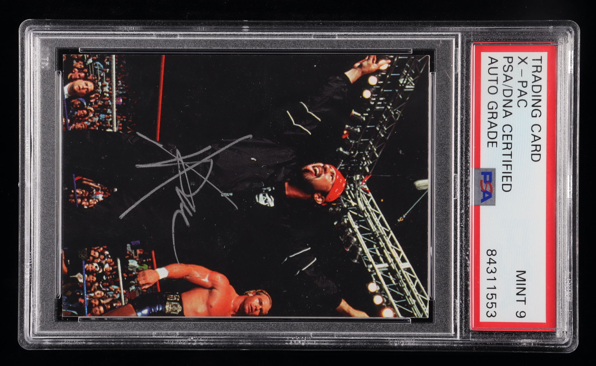 X-Pac Signed 1998 WWF Trading Card (PSA Encapsulated) at PristineAuction.com X-Pac Signed 1998 WWF Trading Card (PSA Encapsulated) at PristineAuction.com