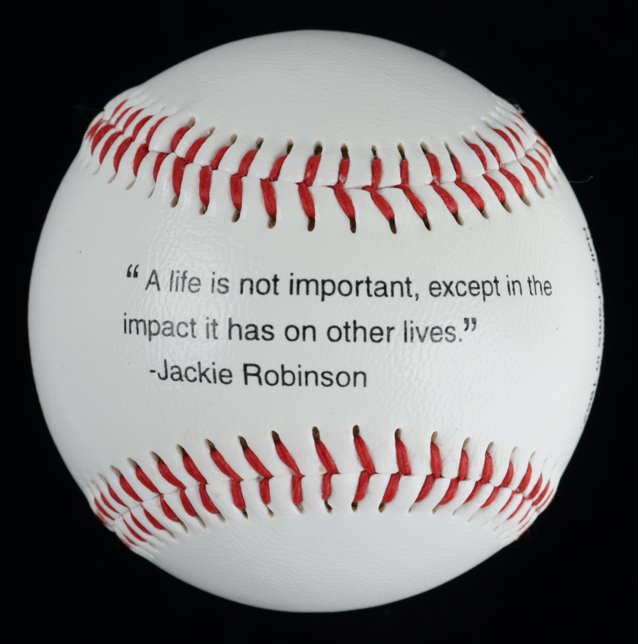 Jackie Robinson 50th Anniversary Baseball with High Quality Display Case at PristineAuction.com Jackie Robinson 50th Anniversary Baseball with High Quality Display Case at PristineAuction.com