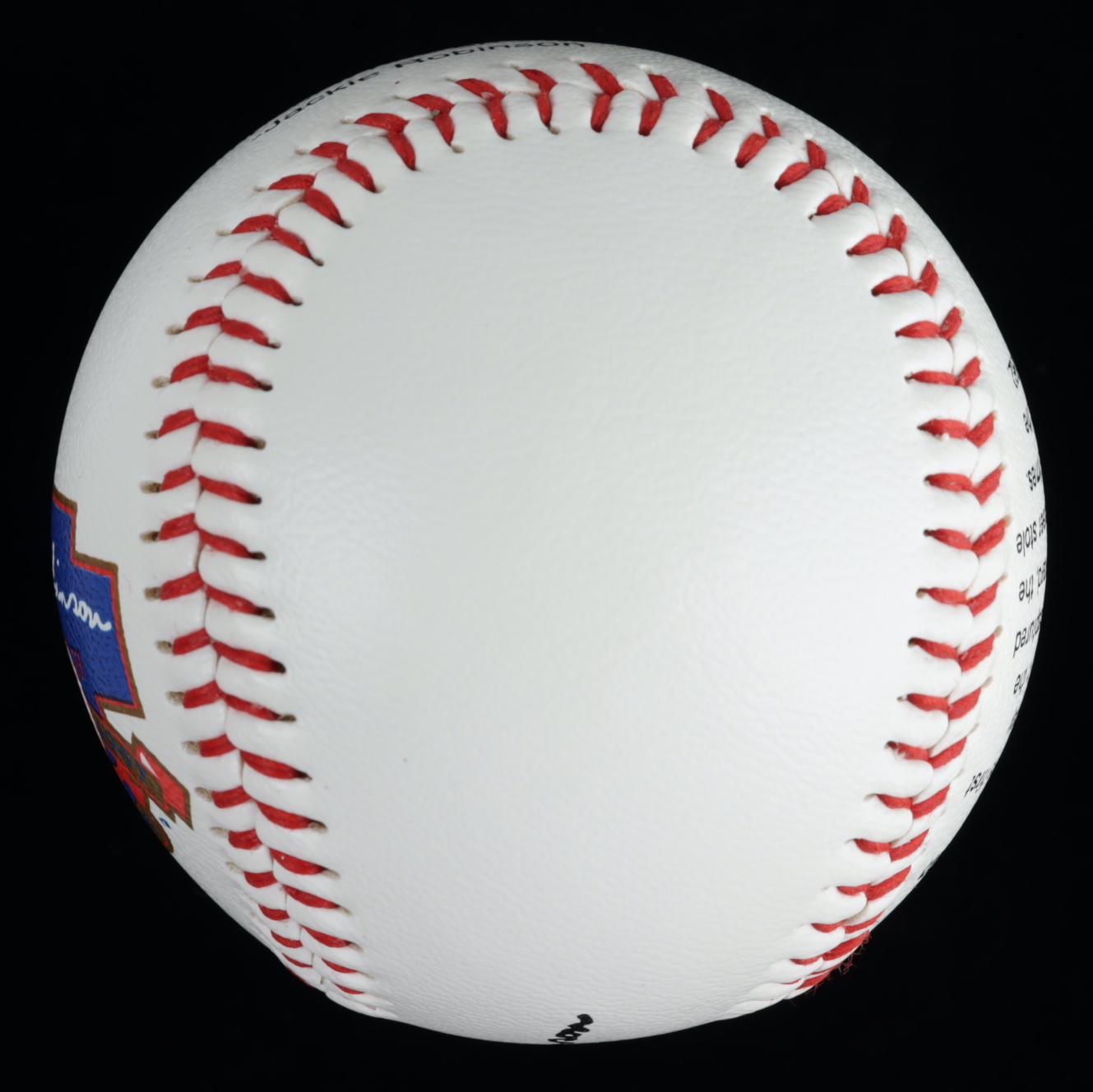 Jackie Robinson 50th Anniversary Baseball with High Quality Display Case at PristineAuction.com Jackie Robinson 50th Anniversary Baseball with High Quality Display Case at PristineAuction.com