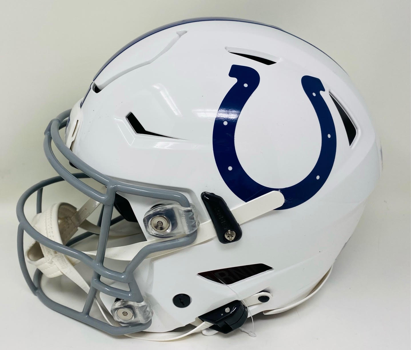 Peyton Manning Signed Colts Full-Size Authentic On-Field SpeedFlex Helmet Inscribed "HOF 21" (Fanatics Hologram) at PristineAuction.com Peyton Manning Signed Colts Full-Size Authentic On-Field SpeedFlex Helmet Inscribed "HOF 21" (Fanatics Hologram) at PristineAuction.com