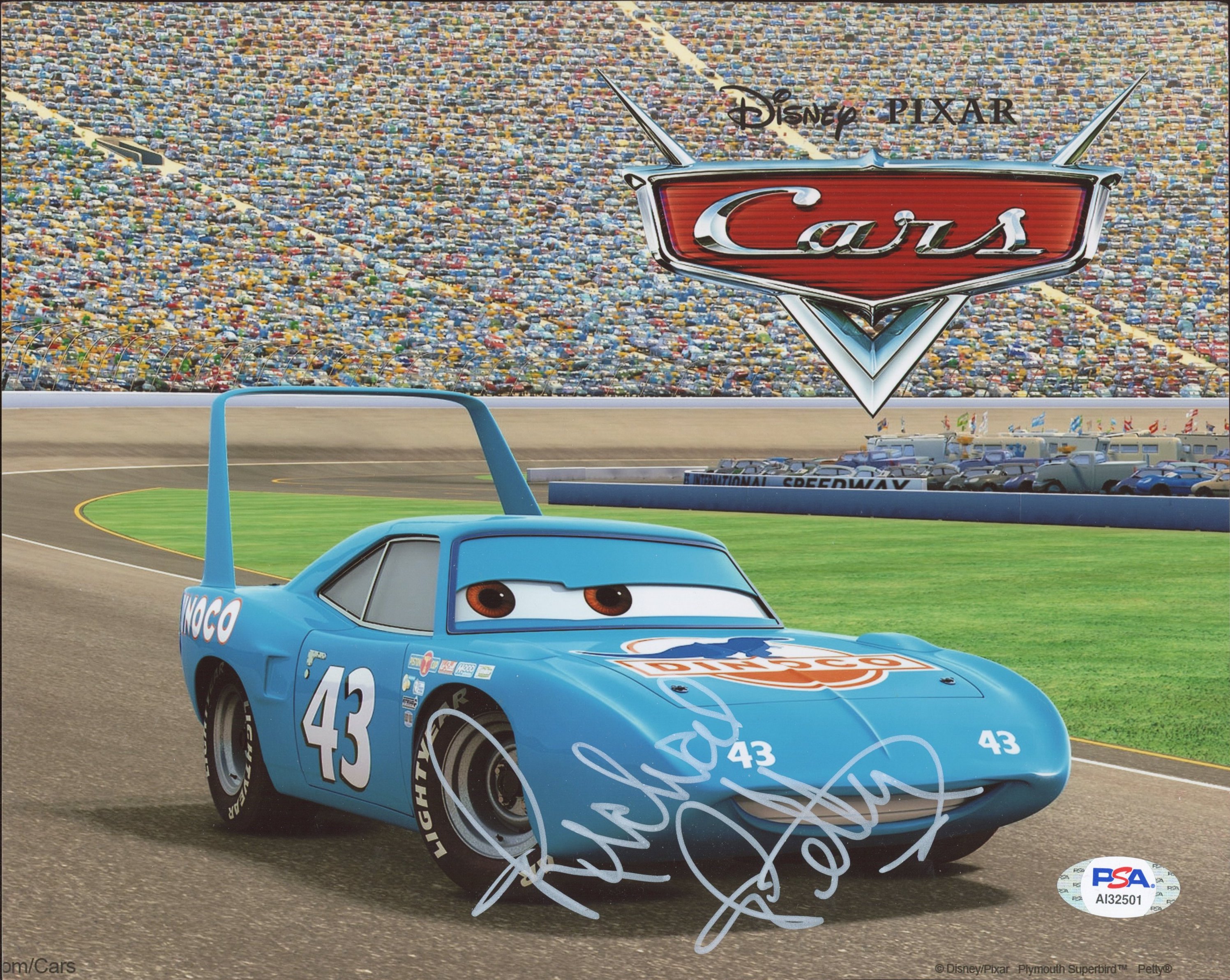 Richard Petty Signed "Cars" 8x10 Photo (PSA Hologram) at PristineAuction.com Richard Petty Signed "Cars" 8x10 Photo (PSA Hologram) at PristineAuction.com