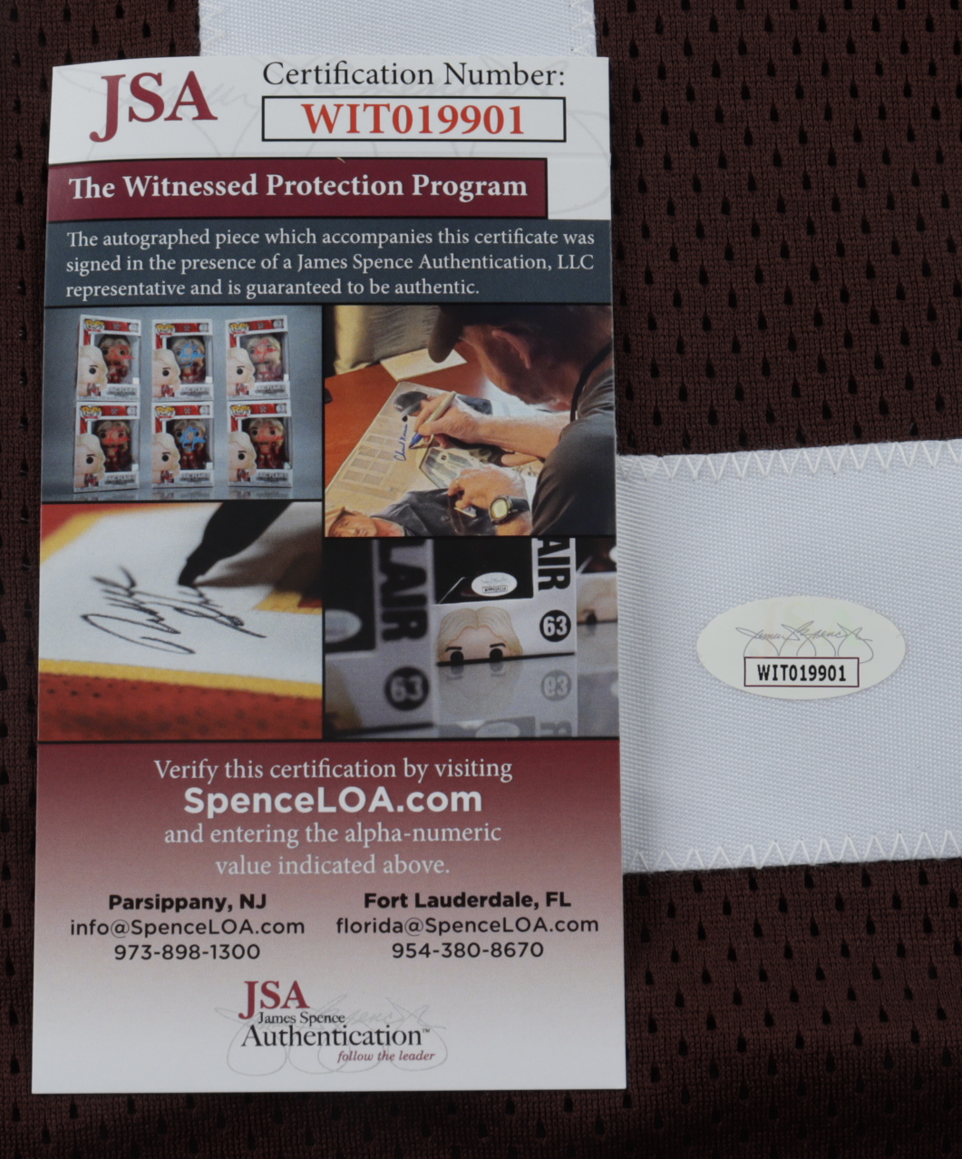 Ozzie Newsome Signed Jersey (JSA COA) at PristineAuction.com Ozzie Newsome Signed Jersey (JSA COA) at PristineAuction.com