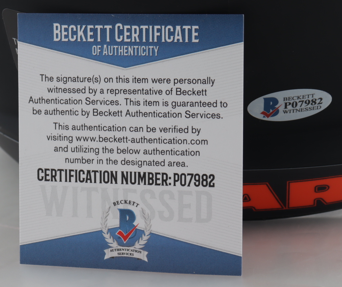Brian Urlacher Signed Bears Full-Size Eclipse Alternate Speed Helmet Inscribed "HOF 2018" (Beckett COA) at PristineAuction.com Brian Urlacher Signed Bears Full-Size Eclipse Alternate Speed Helmet Inscribed "HOF 2018" (Beckett COA) at PristineAuction.com