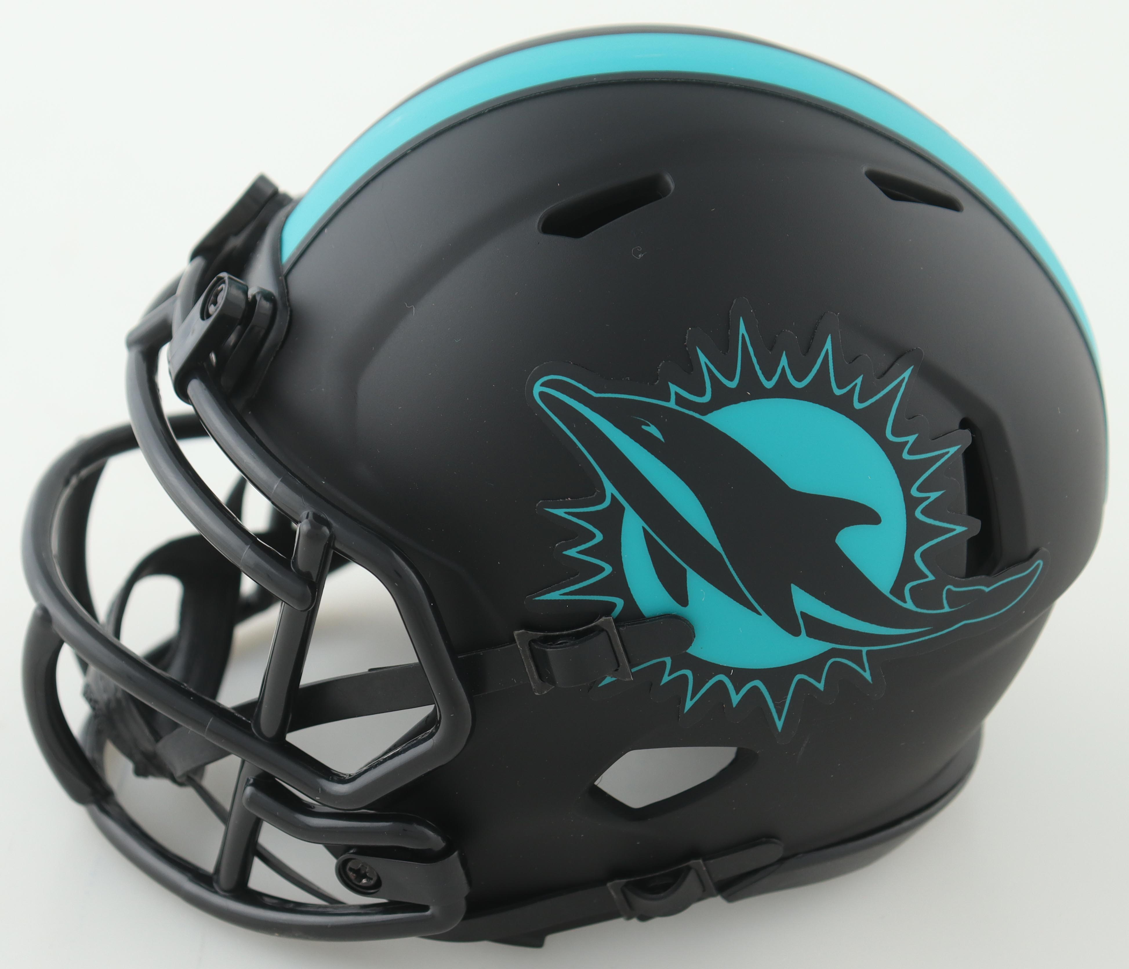 Mike Gesicki Signed Dolphins Eclipse Alternate Speed Mini Helmet (Beckett) at PristineAuction.com Mike Gesicki Signed Dolphins Eclipse Alternate Speed Mini Helmet (Beckett) at PristineAuction.com