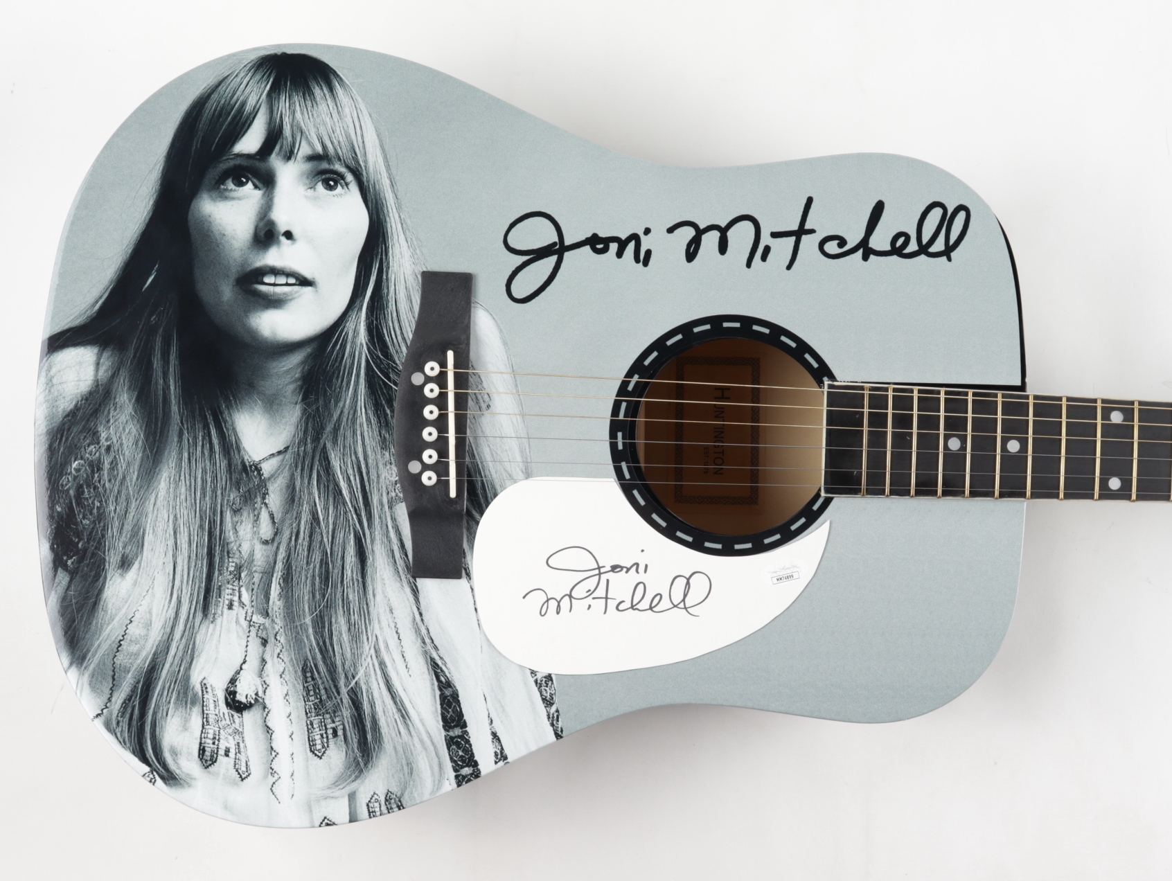 Joni Mitchell Signed 40.5" Acoustic Guitar (JSA COA) at PristineAuction.com Joni Mitchell Signed 40.5" Acoustic Guitar (JSA COA) at PristineAuction.com