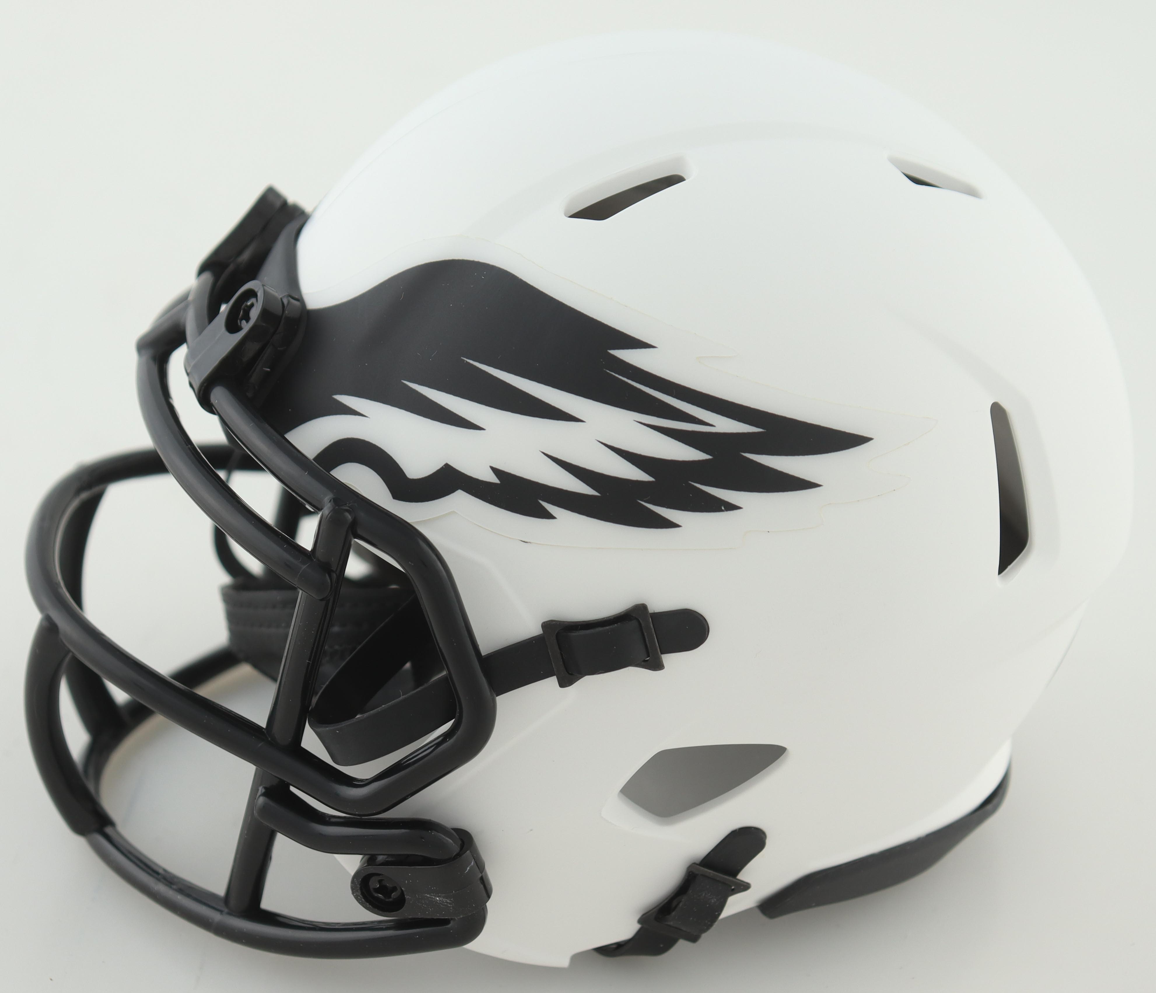 Randall Cunningham Signed Eagles Lunar Eclipse Alternate Speed Mini Helmet (Beckett) at PristineAuction.com Randall Cunningham Signed Eagles Lunar Eclipse Alternate Speed Mini Helmet (Beckett) at PristineAuction.com