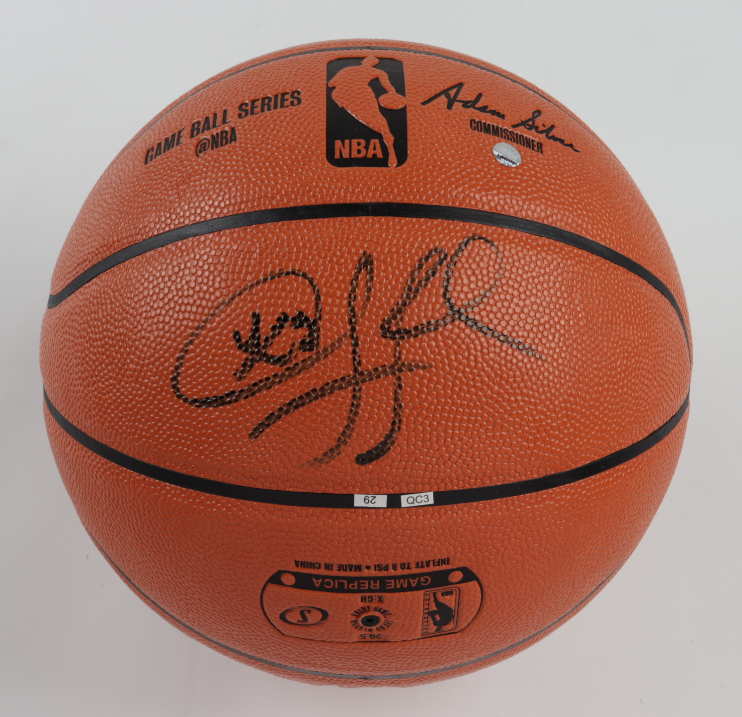 Chris Paul Signed NBA Game Ball Series Basketball (Steiner COA & Fanatics Hologram) at PristineAuction.com Chris Paul Signed NBA Game Ball Series Basketball (Steiner COA & Fanatics Hologram) at PristineAuction.com