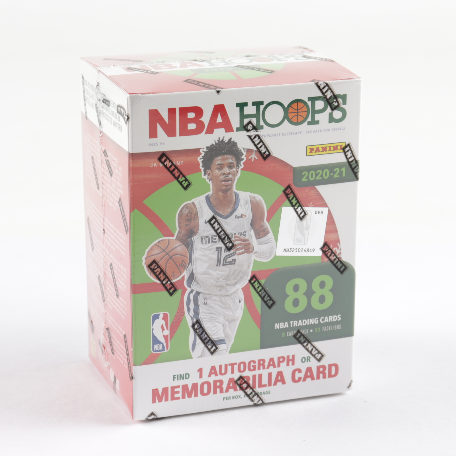 2020-21 Panini NBA Hoops Holiday Basketball Blaster Box with (11) Packs at PristineAuction.com 2020-21 Panini NBA Hoops Holiday Basketball Blaster Box with (11) Packs at PristineAuction.com