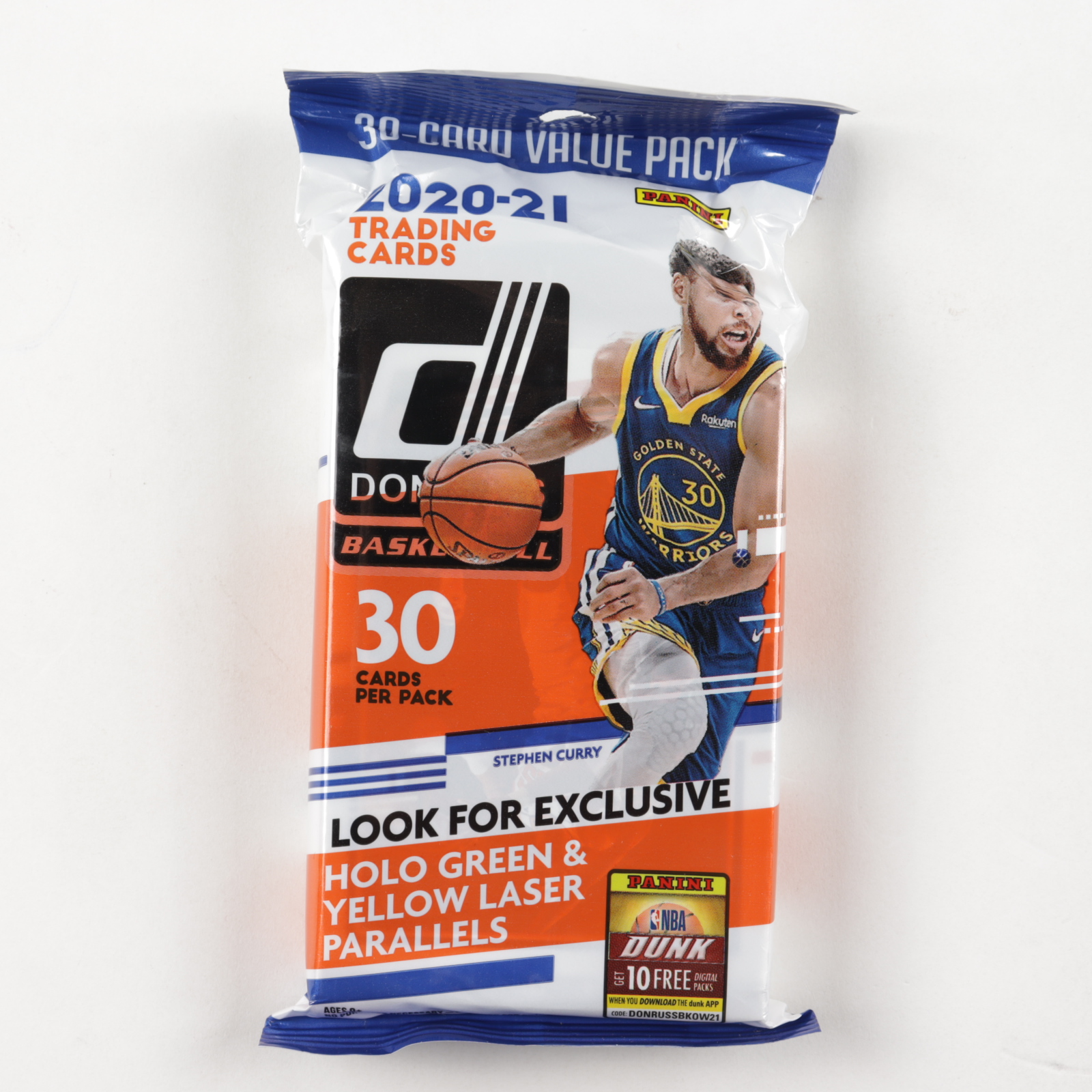 2020-21 Panini Donruss Basketball Value Pack with (30) Cards at PristineAuction.com 2020-21 Panini Donruss Basketball Value Pack with (30) Cards at PristineAuction.com