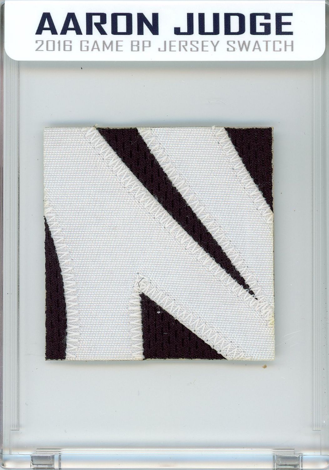 AARON JUDGE 2016 NY YANKEES GAME WORN BP JERSEY MYSTERY SWATCH BOX! at PristineAuction.com AARON JUDGE 2016 NY YANKEES GAME WORN BP JERSEY MYSTERY SWATCH BOX! at PristineAuction.com