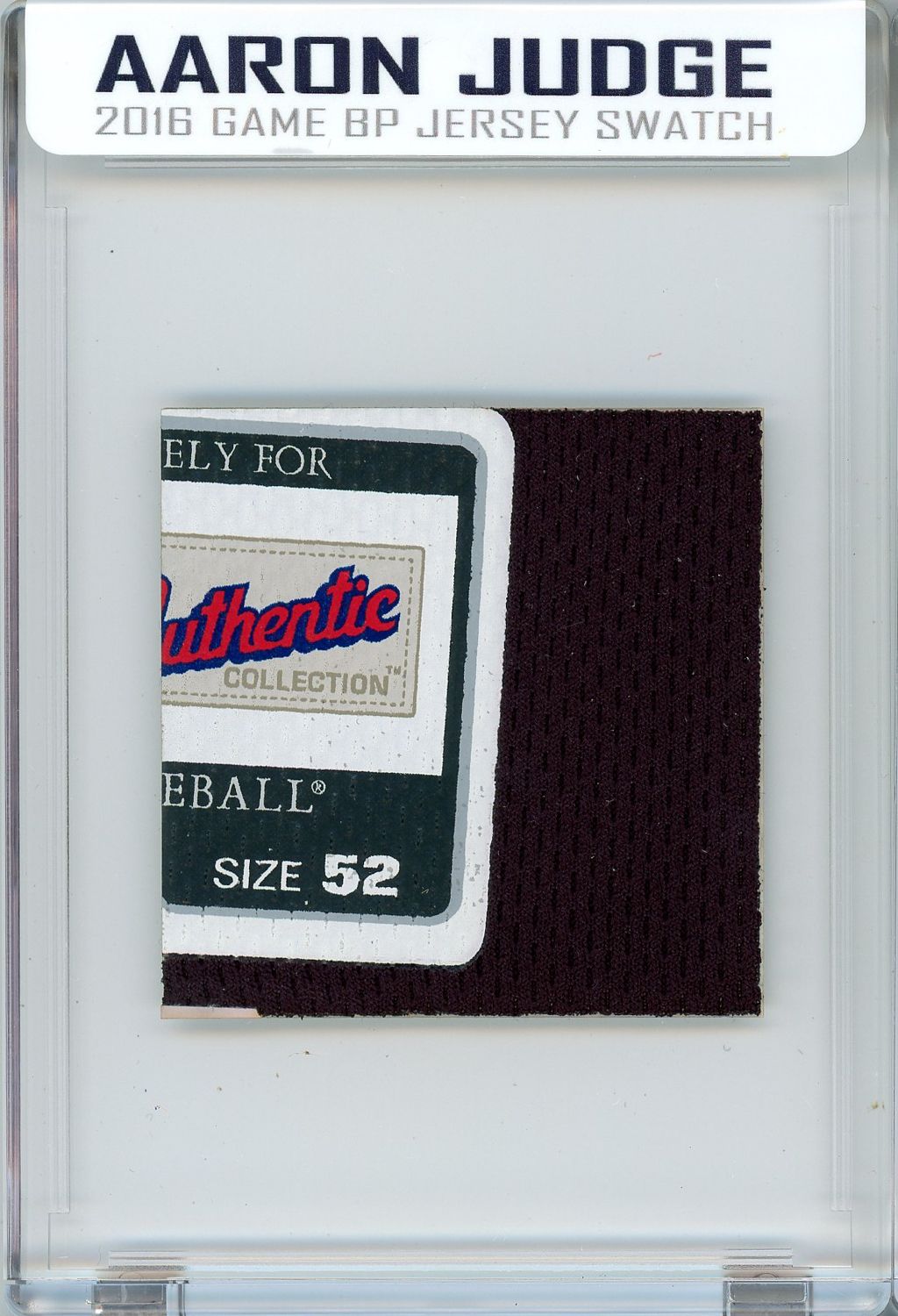 AARON JUDGE 2016 NY YANKEES GAME WORN BP JERSEY MYSTERY SWATCH BOX! at PristineAuction.com AARON JUDGE 2016 NY YANKEES GAME WORN BP JERSEY MYSTERY SWATCH BOX! at PristineAuction.com