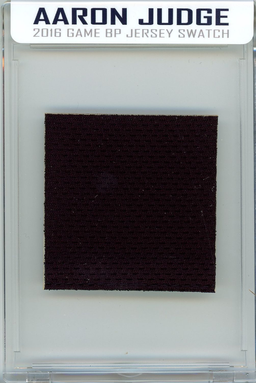 AARON JUDGE 2016 NY YANKEES GAME WORN BP JERSEY MYSTERY SWATCH BOX! at PristineAuction.com AARON JUDGE 2016 NY YANKEES GAME WORN BP JERSEY MYSTERY SWATCH BOX! at PristineAuction.com