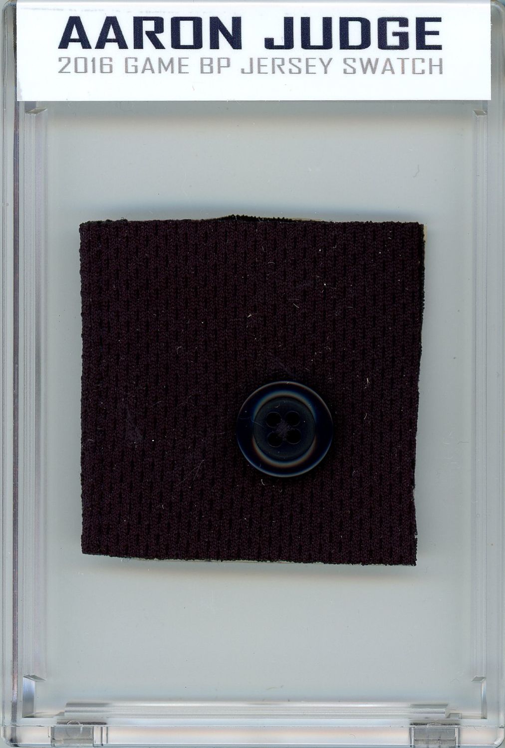 AARON JUDGE 2016 NY YANKEES GAME WORN BP JERSEY MYSTERY SWATCH BOX! at PristineAuction.com AARON JUDGE 2016 NY YANKEES GAME WORN BP JERSEY MYSTERY SWATCH BOX! at PristineAuction.com