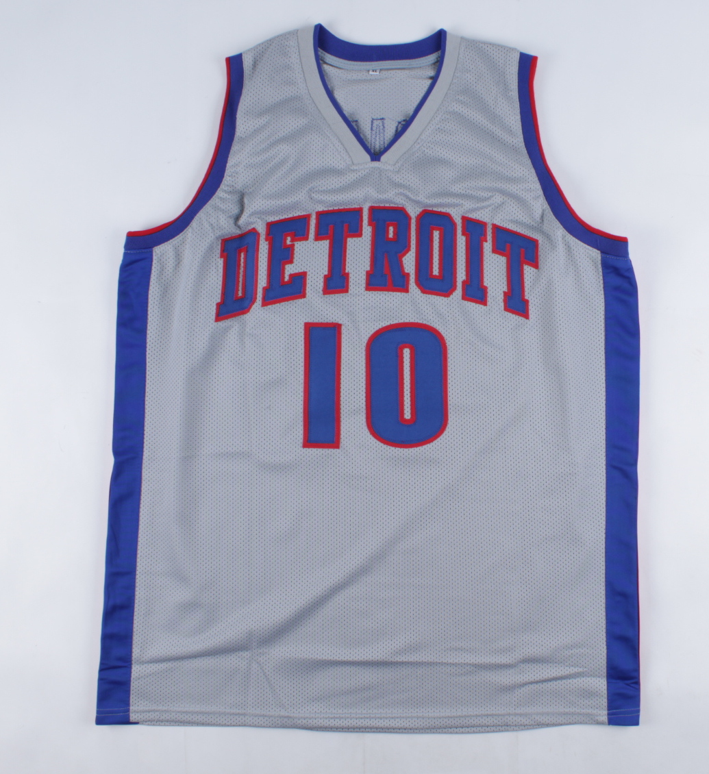 Dennis Rodman Signed Jersey (Beckett COA) at PristineAuction.com Dennis Rodman Signed Jersey (Beckett COA) at PristineAuction.com
