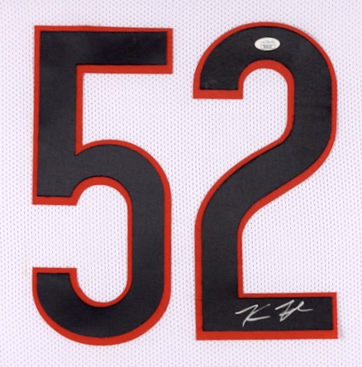Khalil Mack Signed 35x43 Custom Framed Jersey (JSA COA) at PristineAuction.com Khalil Mack Signed 35x43 Custom Framed Jersey (JSA COA) at PristineAuction.com