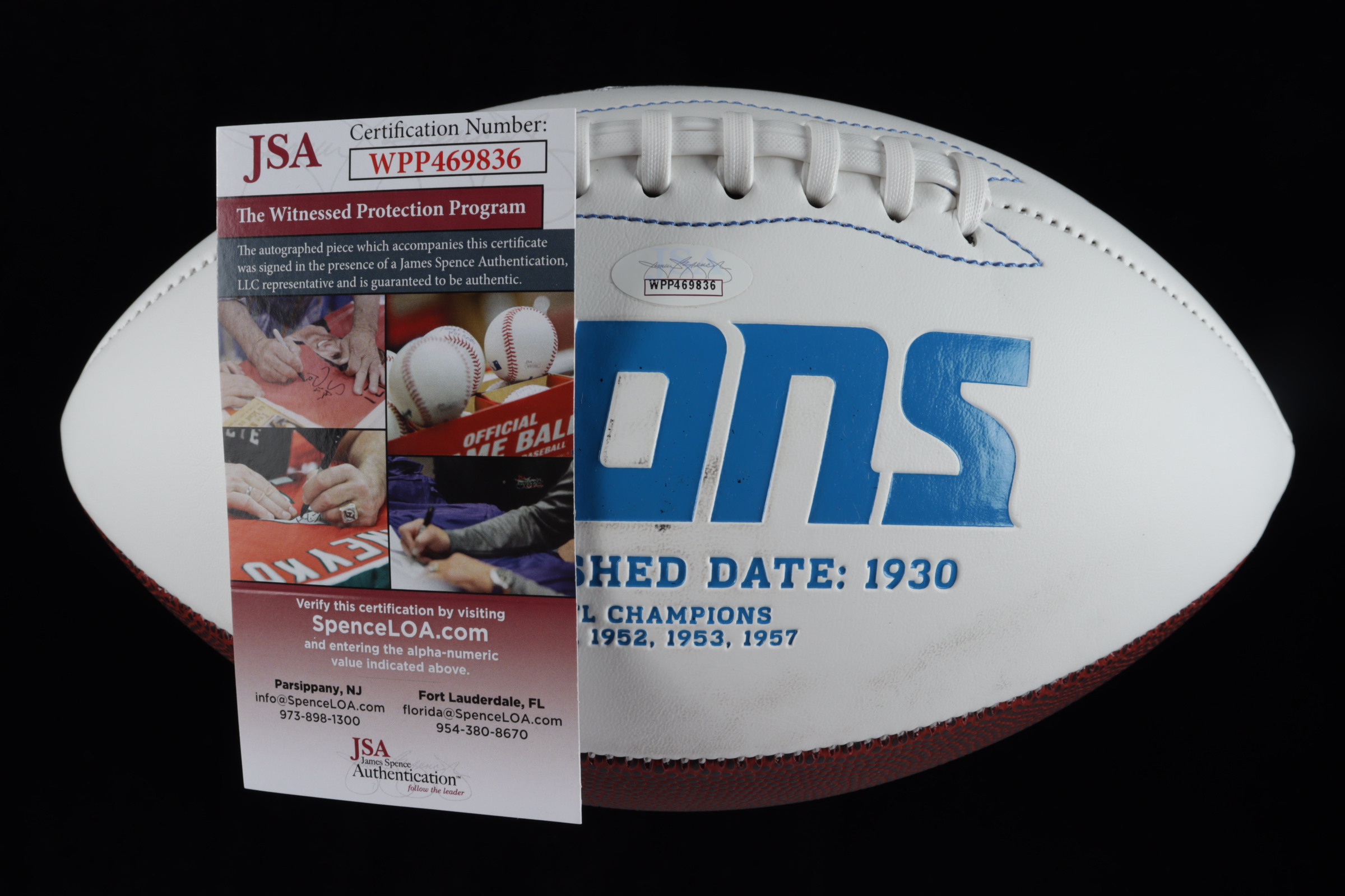 Kenny Golladay Signed Lions Logo Football (JSA COA) at PristineAuction.com Kenny Golladay Signed Lions Logo Football (JSA COA) at PristineAuction.com