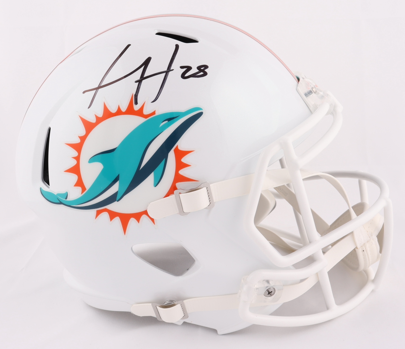 Xavien Howard Signed Dolphins Full-Size Speed Helmet (Beckett COA) at PristineAuction.com Xavien Howard Signed Dolphins Full-Size Speed Helmet (Beckett COA) at PristineAuction.com