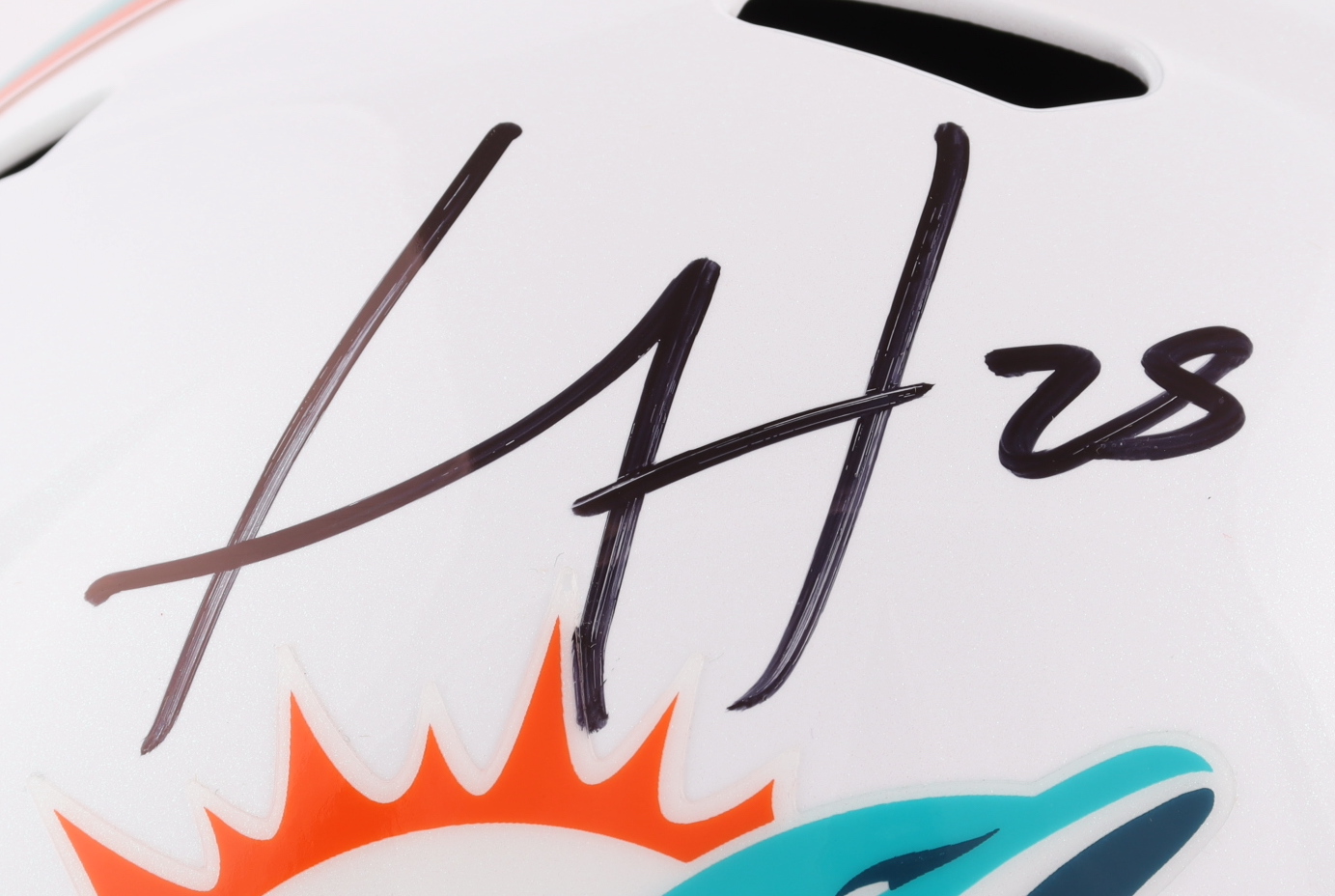 Xavien Howard Signed Dolphins Full-Size Speed Helmet (Beckett COA) at PristineAuction.com Xavien Howard Signed Dolphins Full-Size Speed Helmet (Beckett COA) at PristineAuction.com