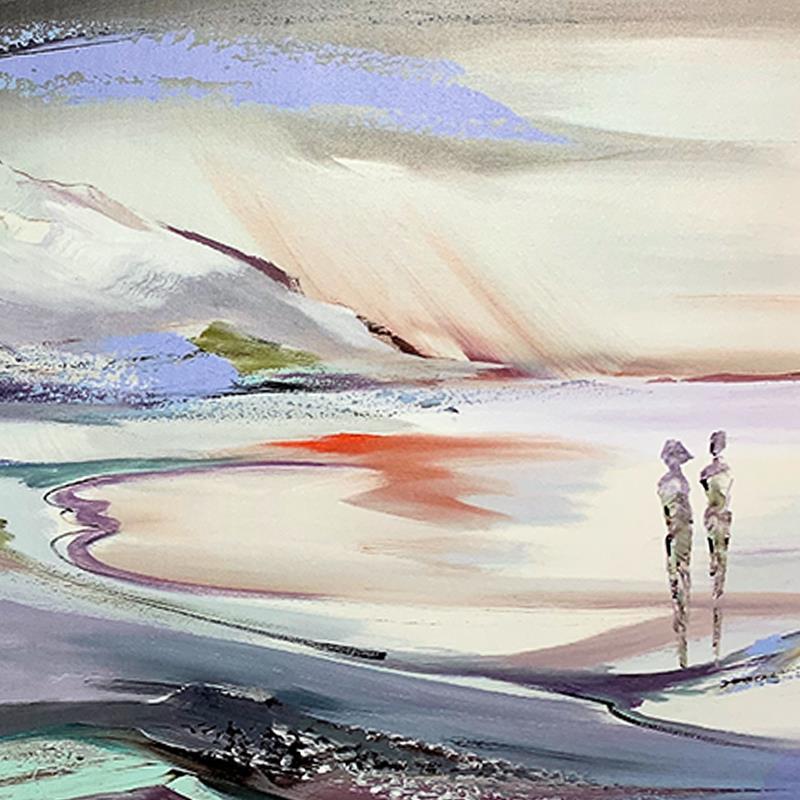 "Seaview" LE 19x62 Giclee on Canvas by Alfred Gockel (Artova) at PristineAuction.com "Seaview" LE 19x62 Giclee on Canvas by Alfred Gockel (Artova) at PristineAuction.com