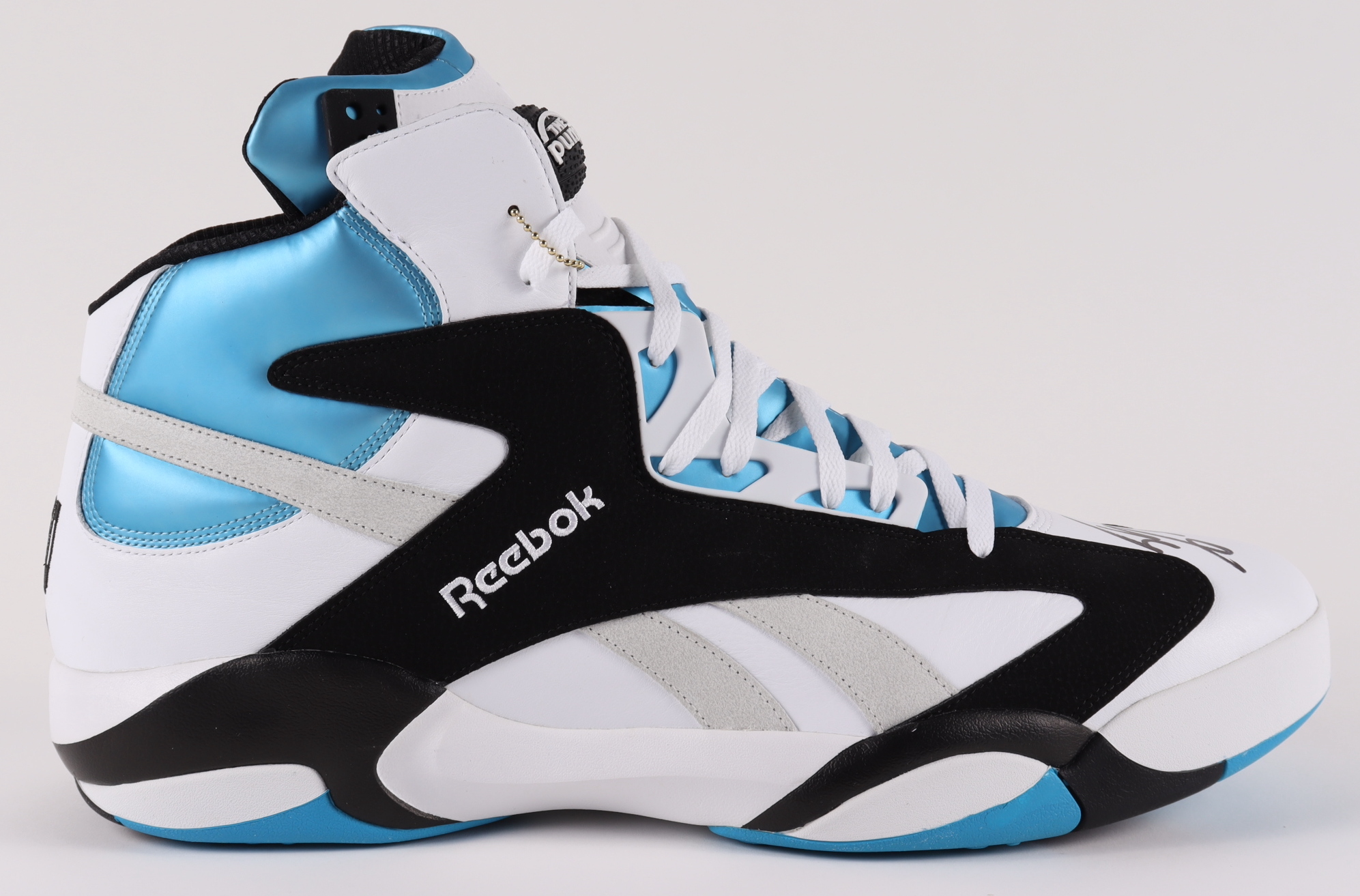 Shaquille O'Neal Signed Reebok “The Pump” Game Model Size 22 Basketball Shoe (Fanatics Hologram) at PristineAuction.com Shaquille O'Neal Signed Reebok “The Pump” Game Model Size 22 Basketball Shoe (Fanatics Hologram) at PristineAuction.com