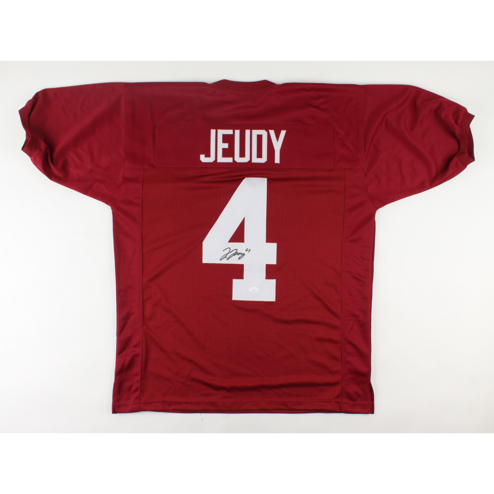 Jerry Jeudy Signed Jersey (JSA COA) Pristine Auction