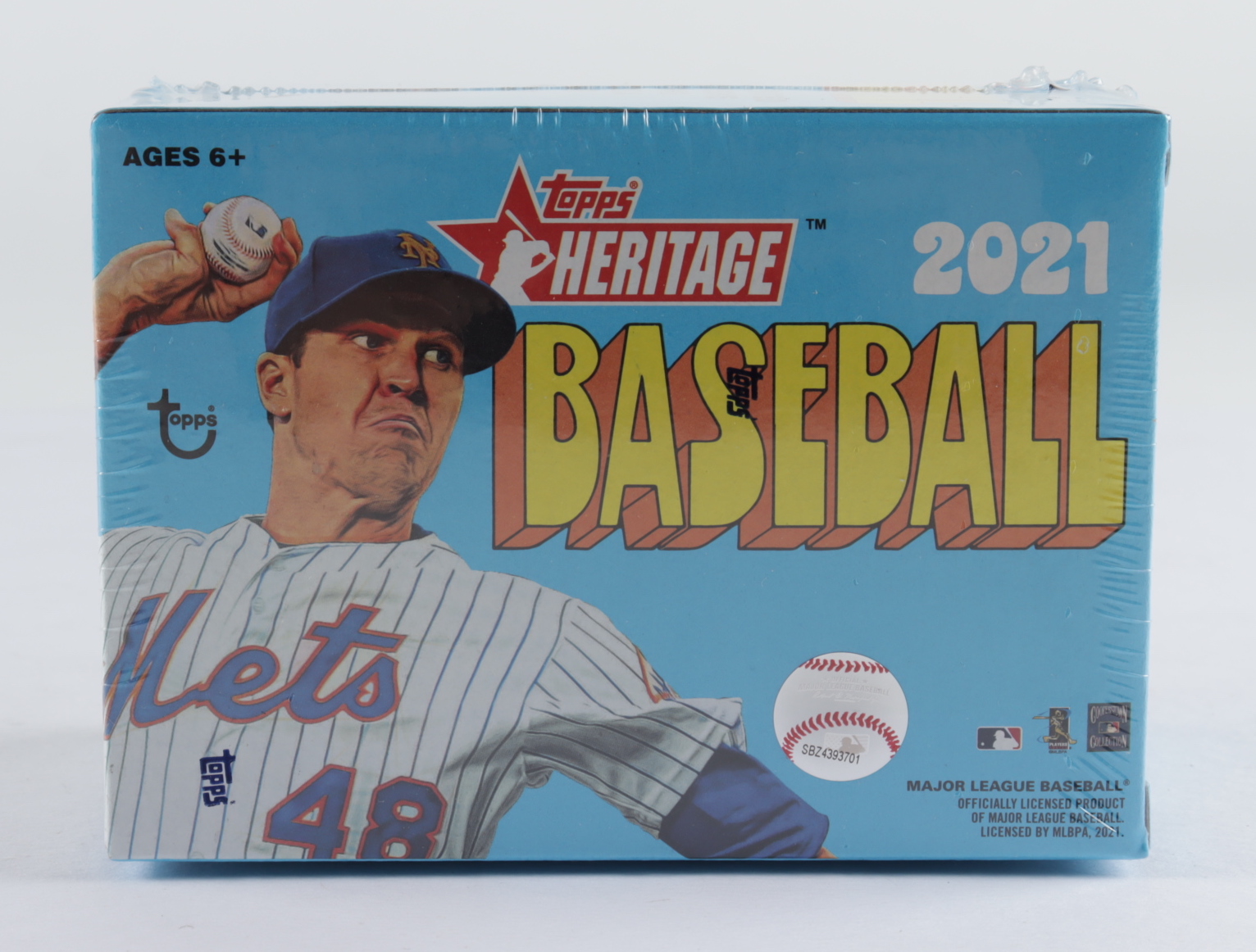 2021 Topps Heritage Baseball Blaster Box with (8) Packs at PristineAuction.com 2021 Topps Heritage Baseball Blaster Box with (8) Packs at PristineAuction.com