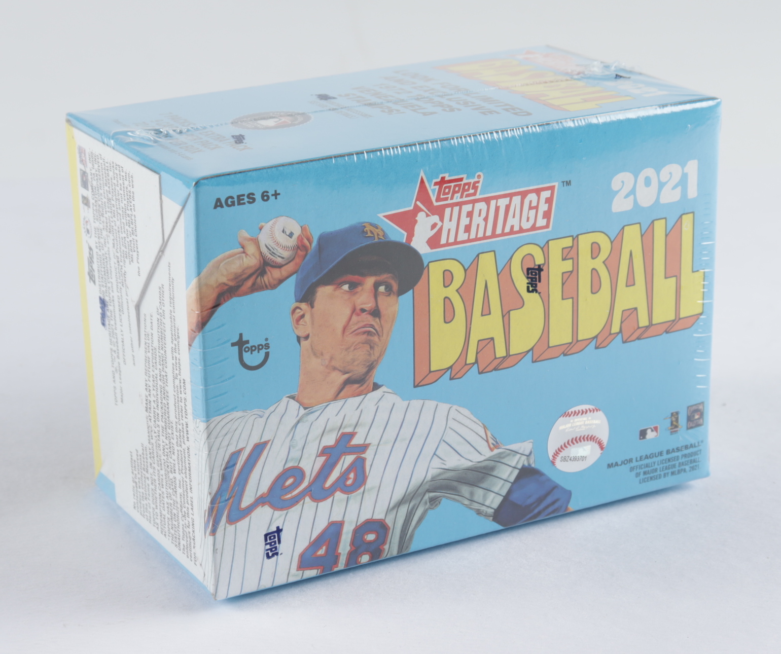 2021 Topps Heritage Baseball Blaster Box with (8) Packs at PristineAuction.com 2021 Topps Heritage Baseball Blaster Box with (8) Packs at PristineAuction.com