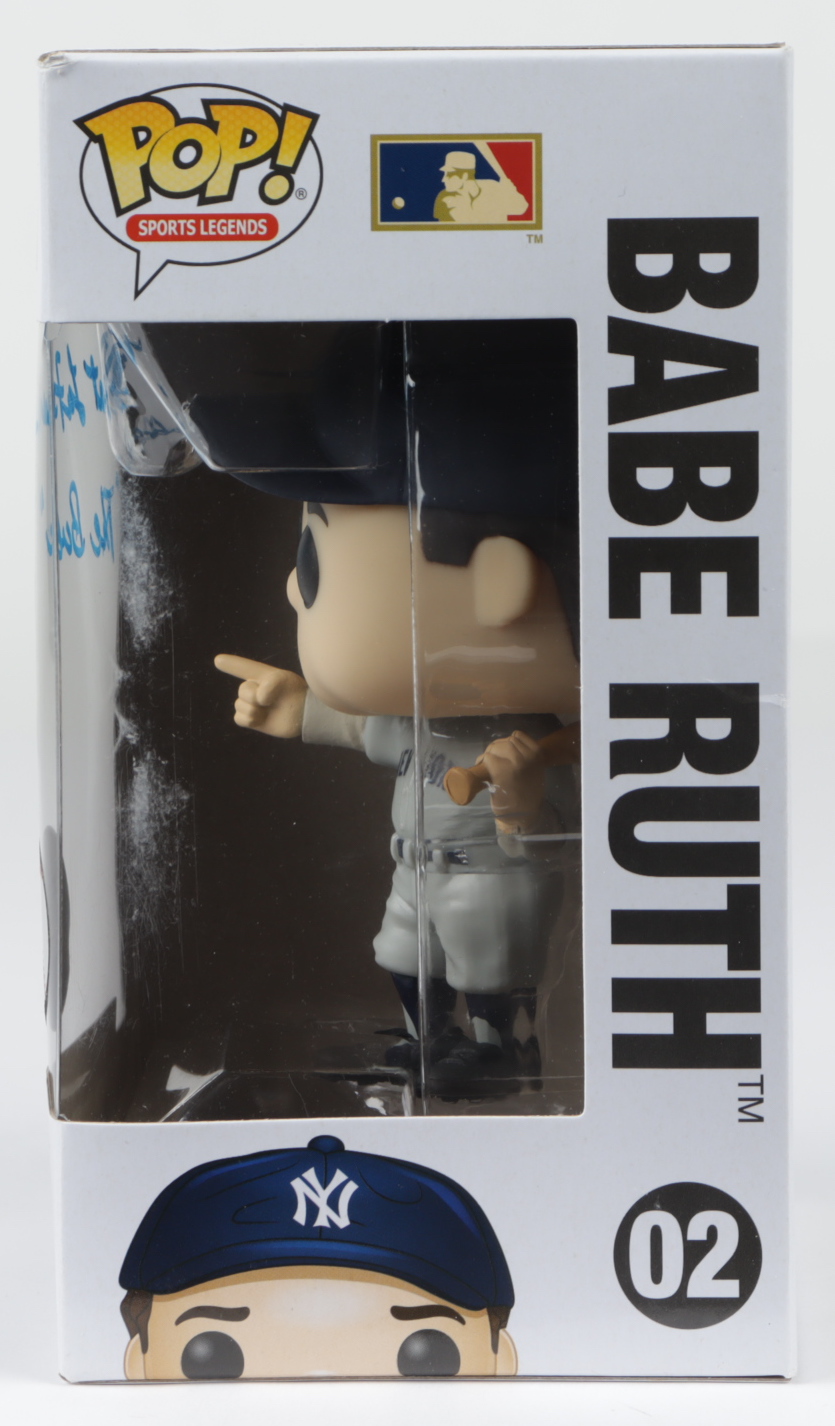Art LaFleur Signed Yankees #02 Babe Ruth Funko Pop! Vinyl Figure ...
