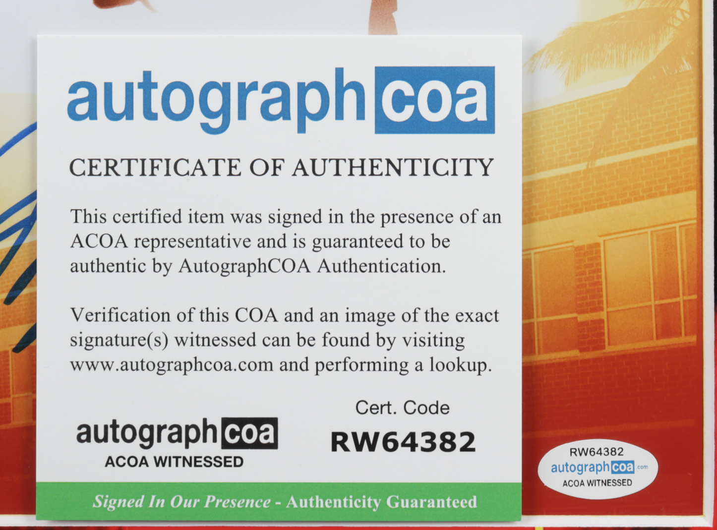 Ralph Macchio Signed "Cobra Kai" 18.5x22 Custom Framed Photo Display (AutographCOA COA) at PristineAuction.com Ralph Macchio Signed "Cobra Kai" 18.5x22 Custom Framed Photo Display (AutographCOA COA) at PristineAuction.com