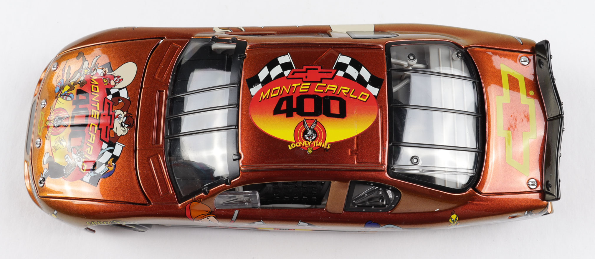 2001 NASCAR Chevrolet Monte Carlo 400 Looney Tunes - Event Car - 1:24 Premium Action Diecast Car at PristineAuction.com 2001 NASCAR Chevrolet Monte Carlo 400 Looney Tunes - Event Car - 1:24 Premium Action Diecast Car at PristineAuction.com