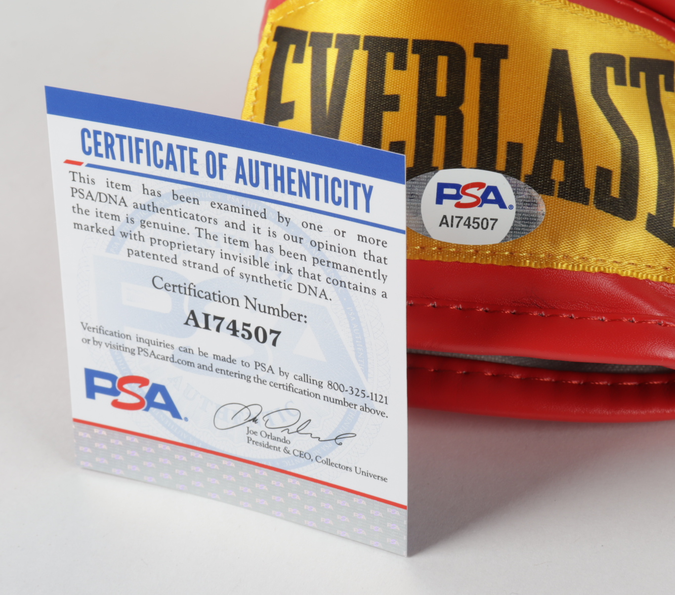 Mike Tyson Signed Everlast Boxing Glove with Display Case (PSA COA) at PristineAuction.com Mike Tyson Signed Everlast Boxing Glove with Display Case (PSA COA) at PristineAuction.com