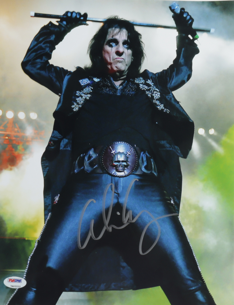 ALICE COOPER signed autographed photo COA Hologram main image 0